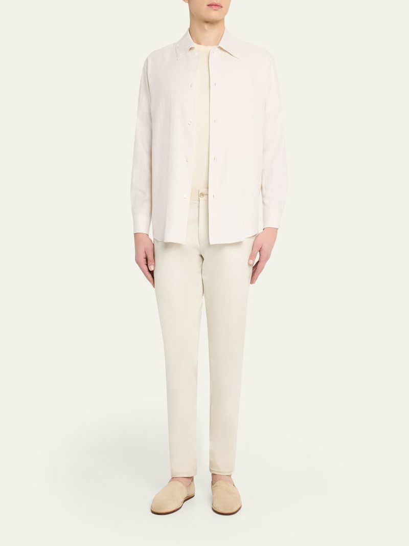 AURALEE Herringbone Wool Shirt outlook