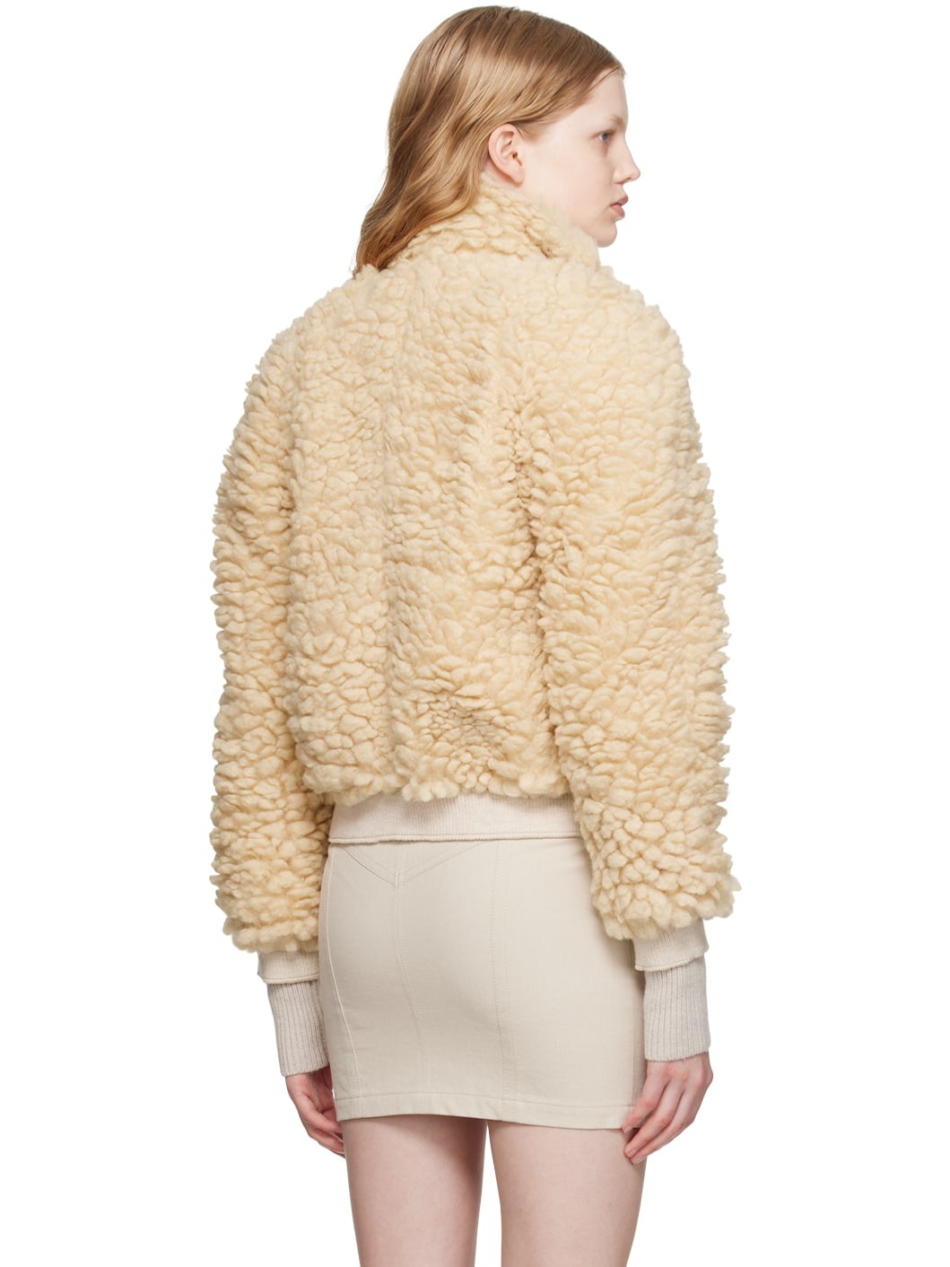 Yellow Salvia Bomber Jacket - 3