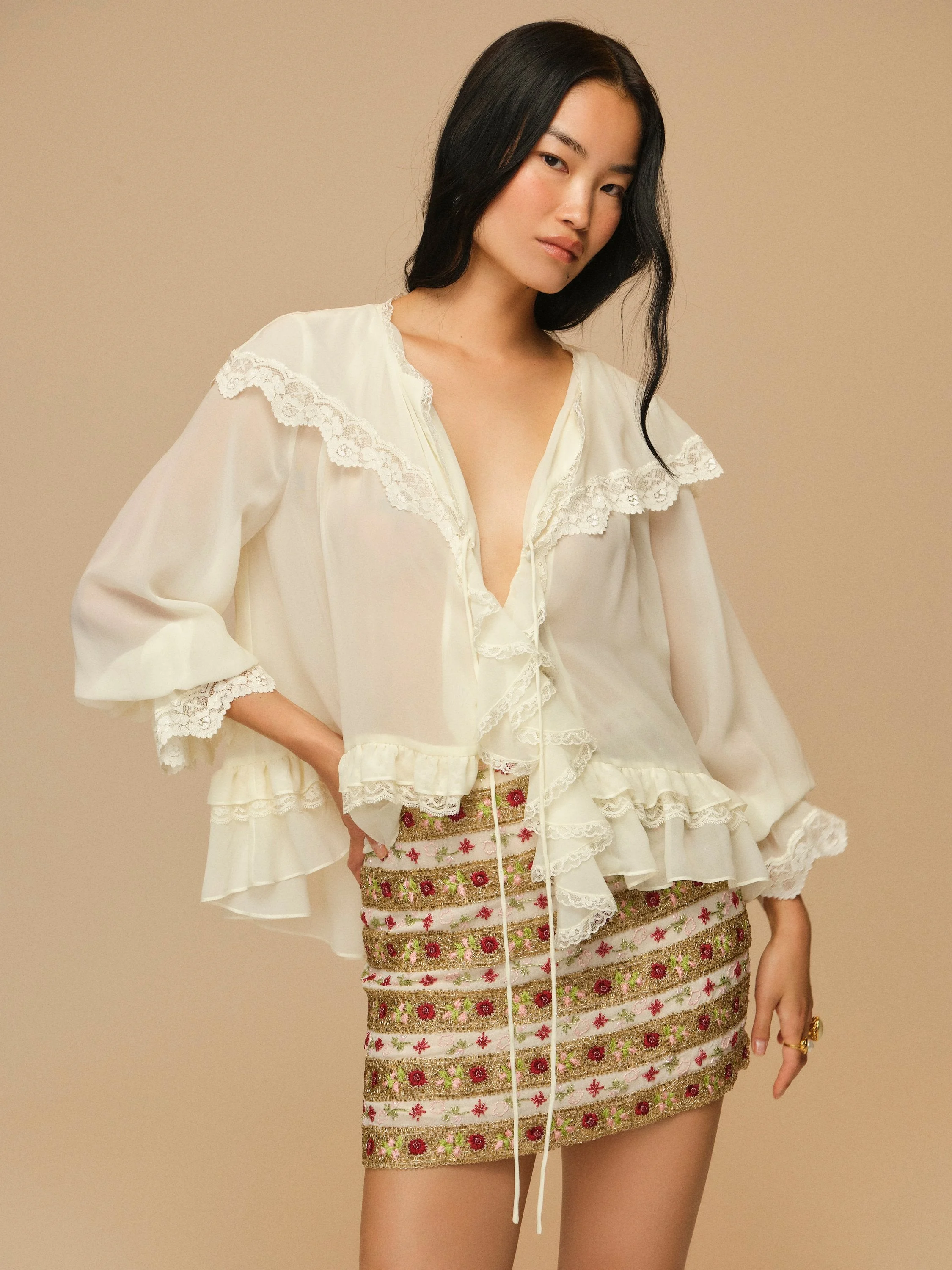 Marle Mini Skirt - 1