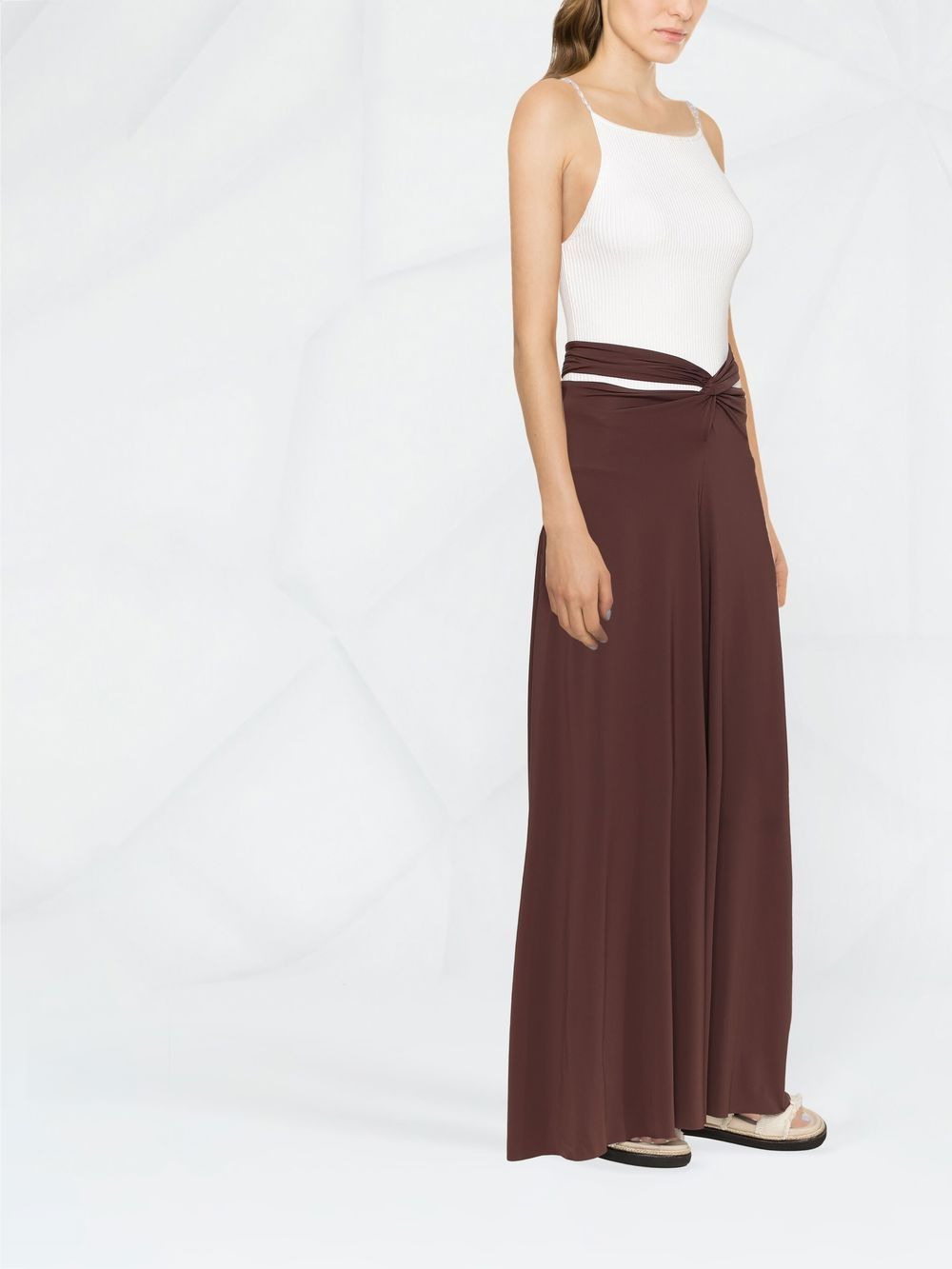 Vongola wide-leg trousers - 4