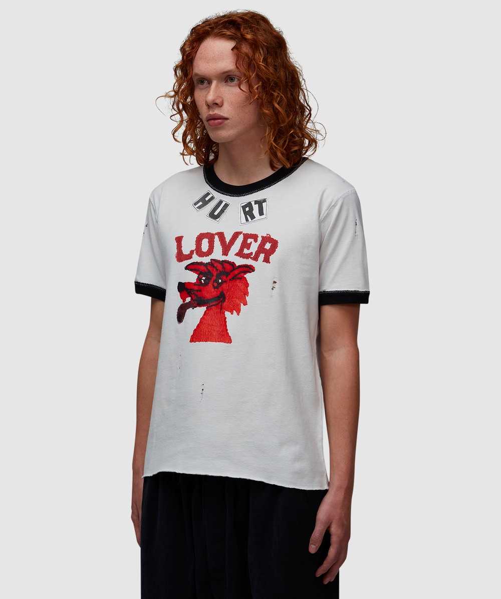 ERL Hurt lover t-shirt | sevenstore | REVERSIBLE