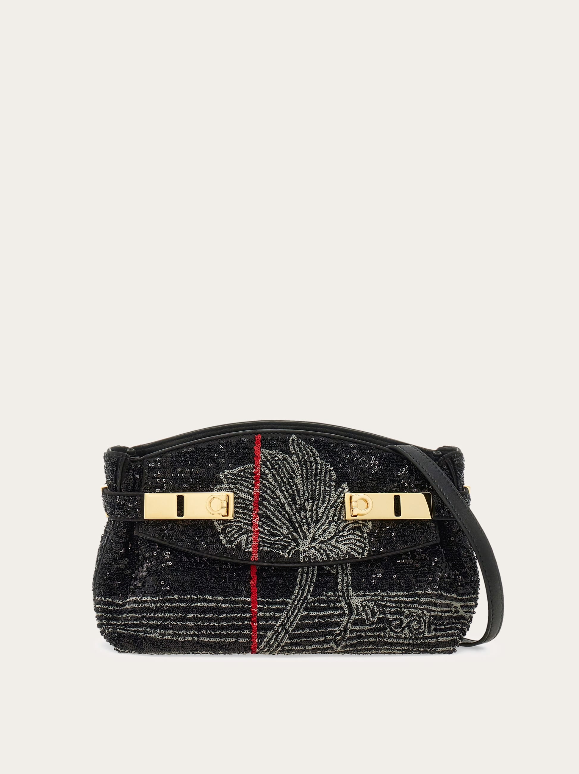 Hug handbag with sequins (S) - 1
