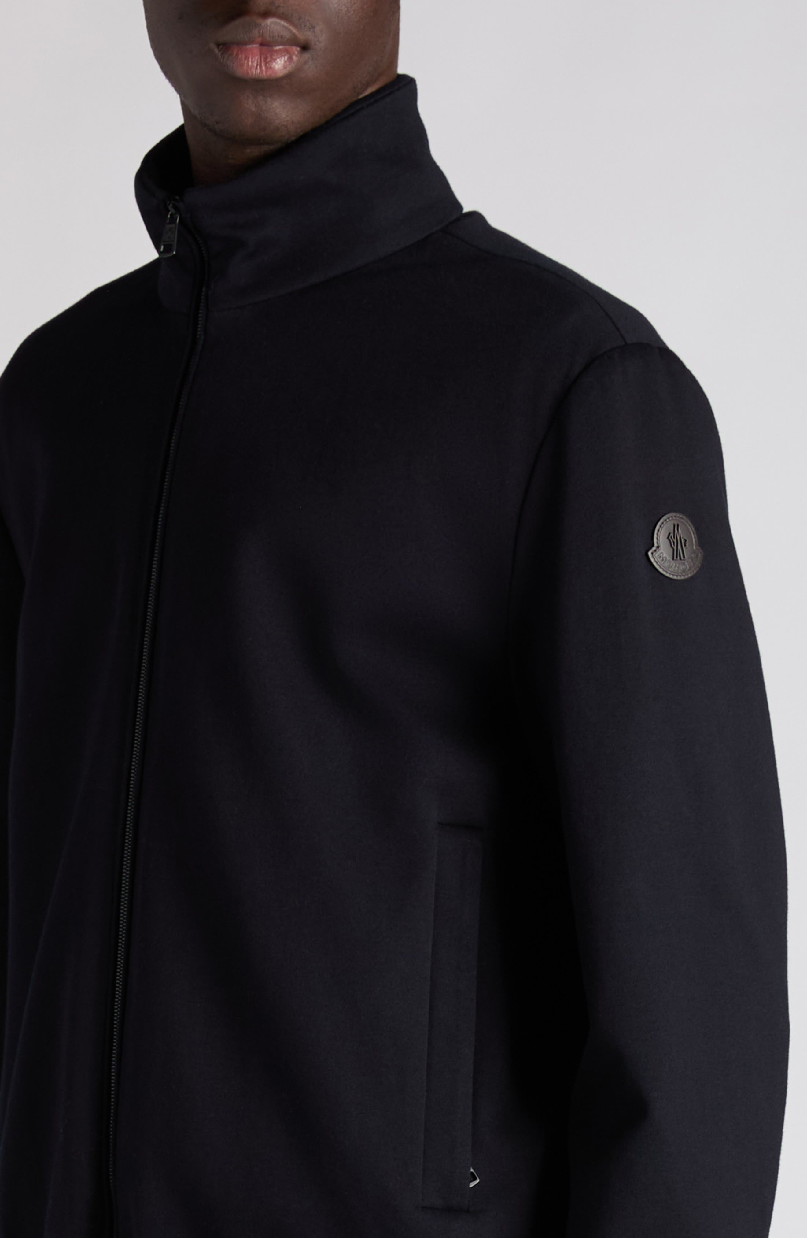 Moncler Simorre Cotton Blend Jacket in Night Sky at Nordstrom - 5