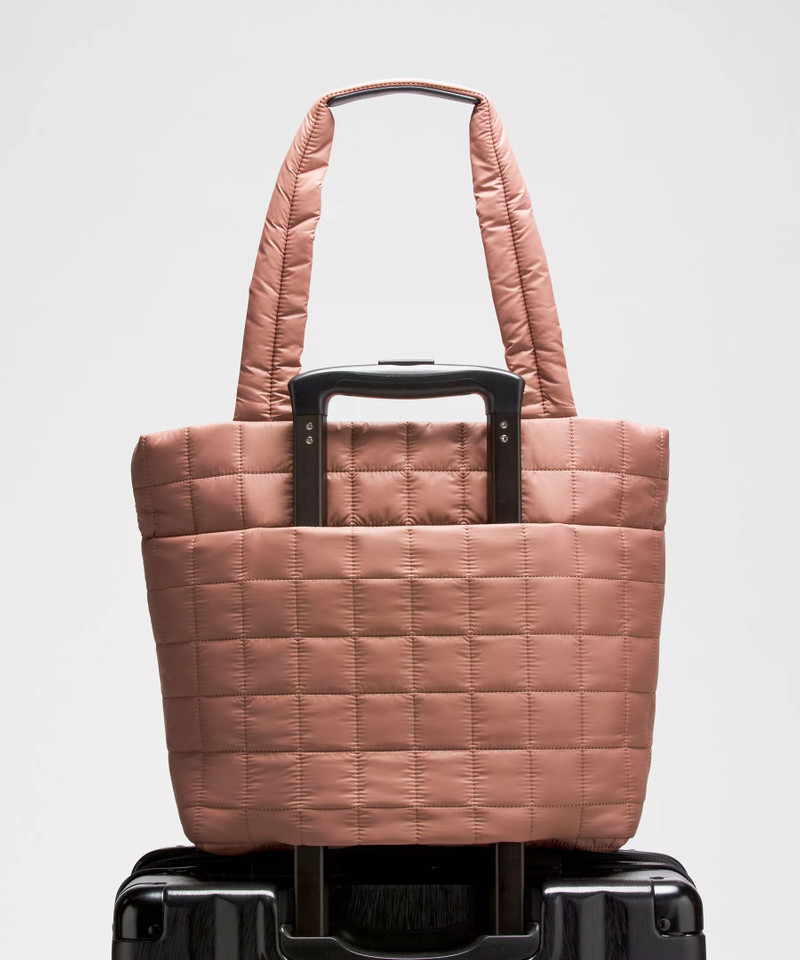 Quilted Grid Tote Bag 12L 6