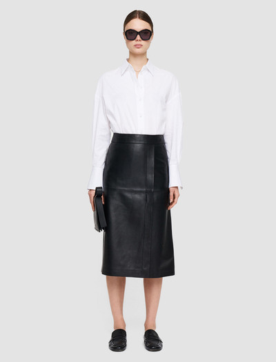 JOSEPH Nappa Leather Sèvres Skirt outlook