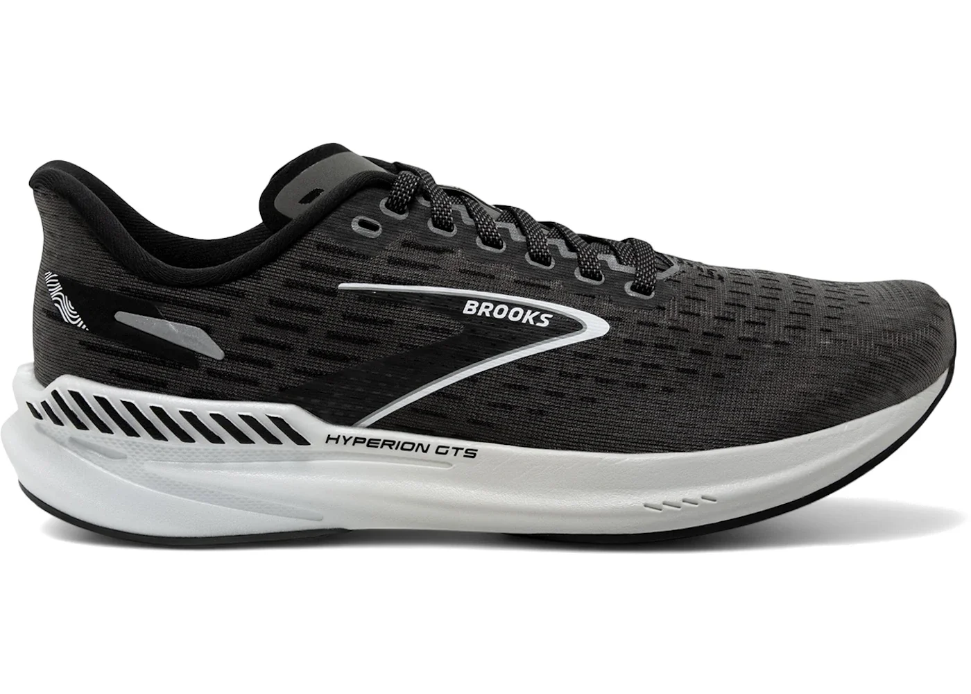 Brooks Hyperion GTS Gunmetal White - 1