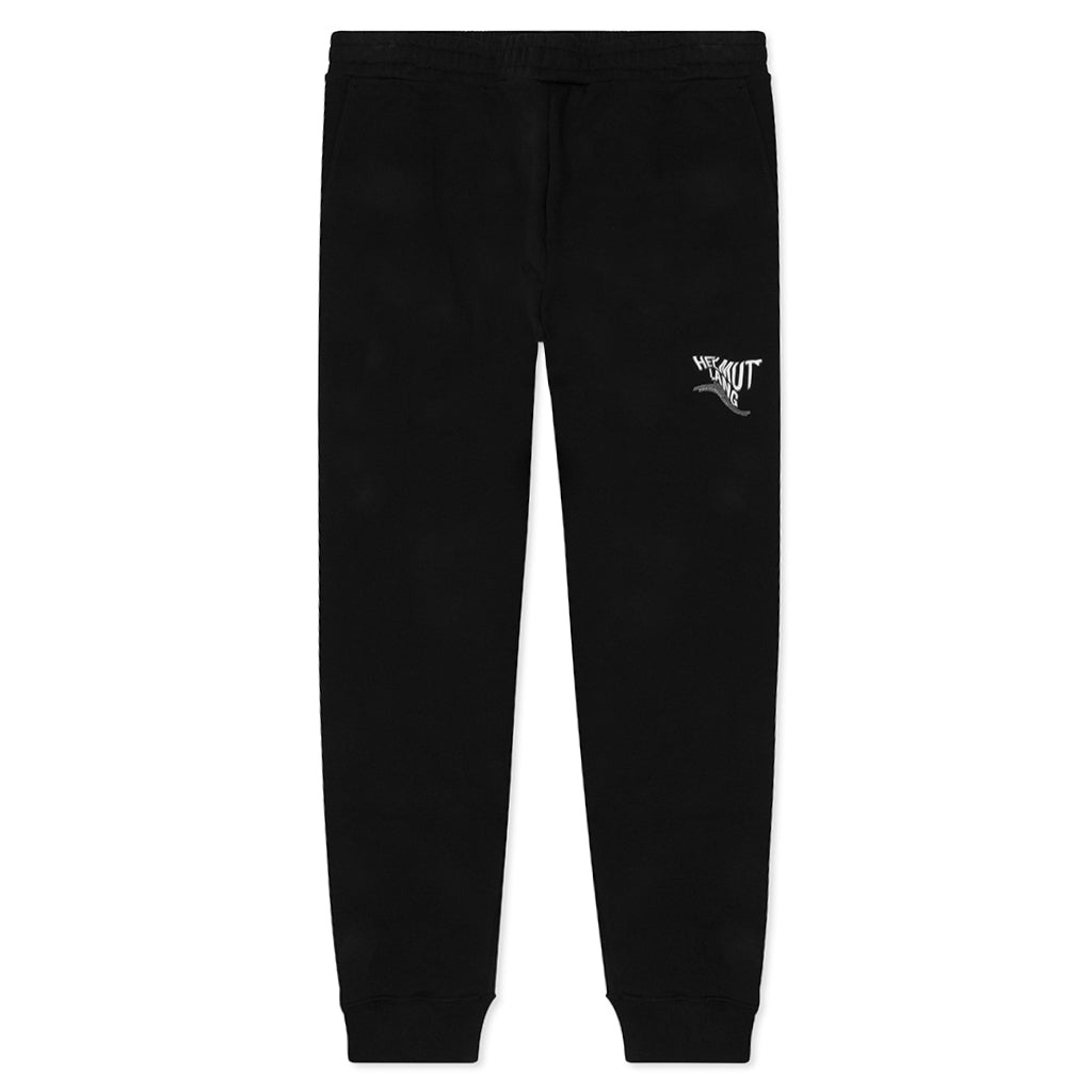 HELMUT LANG SKEWED JOGGER - BLACK - 1