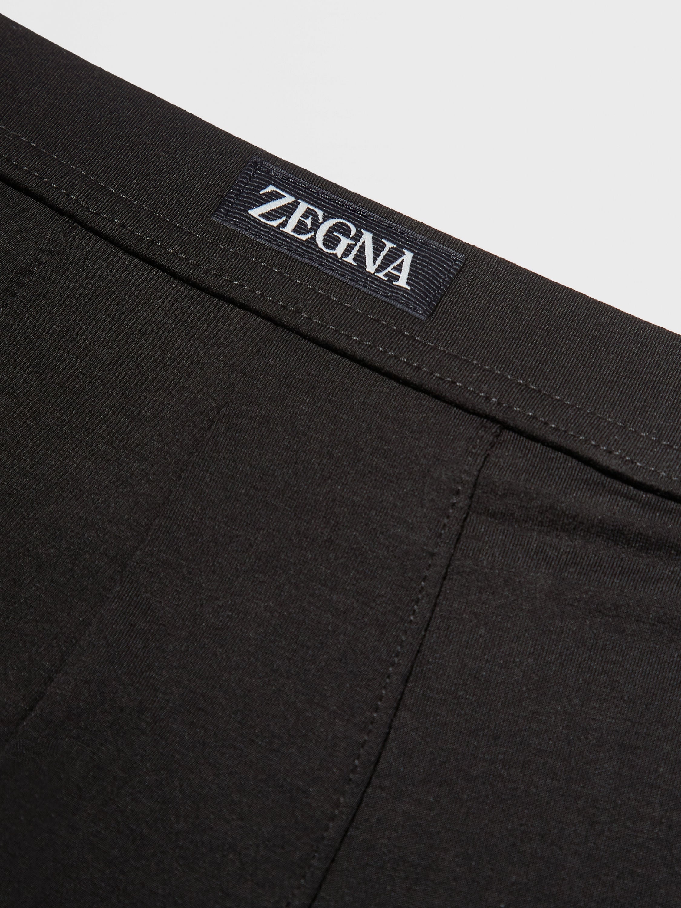 BLACK STRETCH MODAL TRUNKS - 2