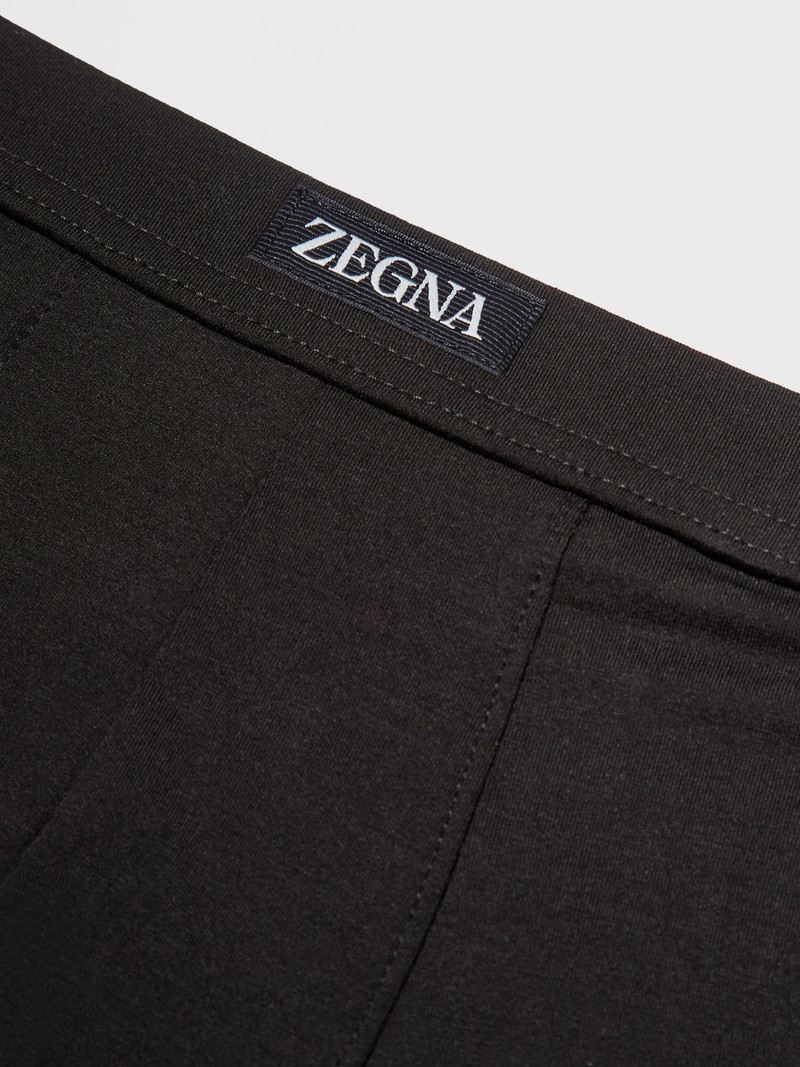 ZEGNA BLACK STRETCH MODAL TRUNKS outlook