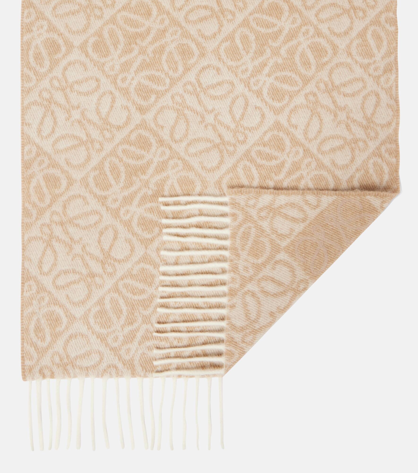 Anagram wool and cashmere scarf - 5