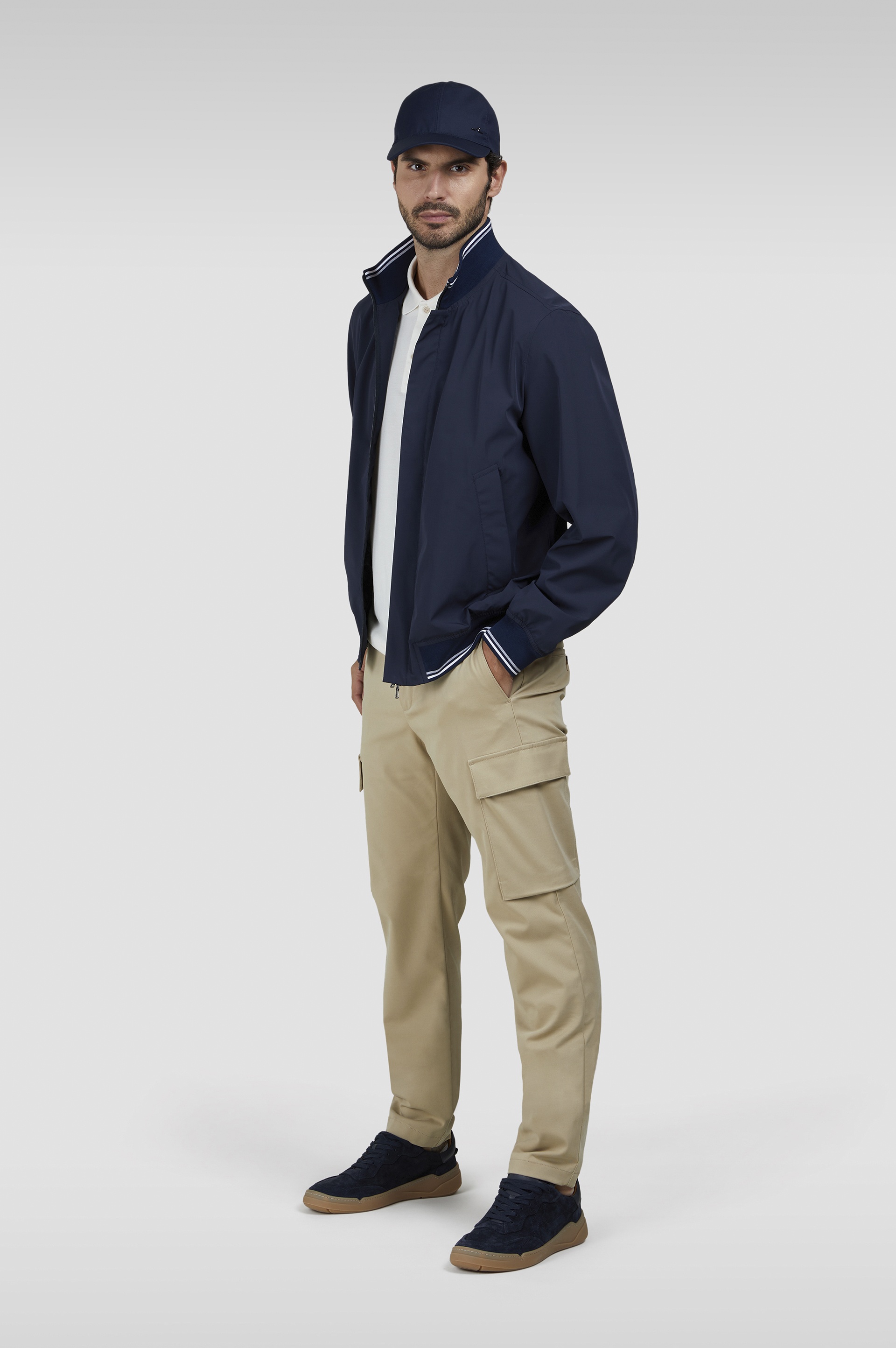 TYPHOON® RE-4X4 STRETCH BOMBER WITH STRIPED TRIMS - 2