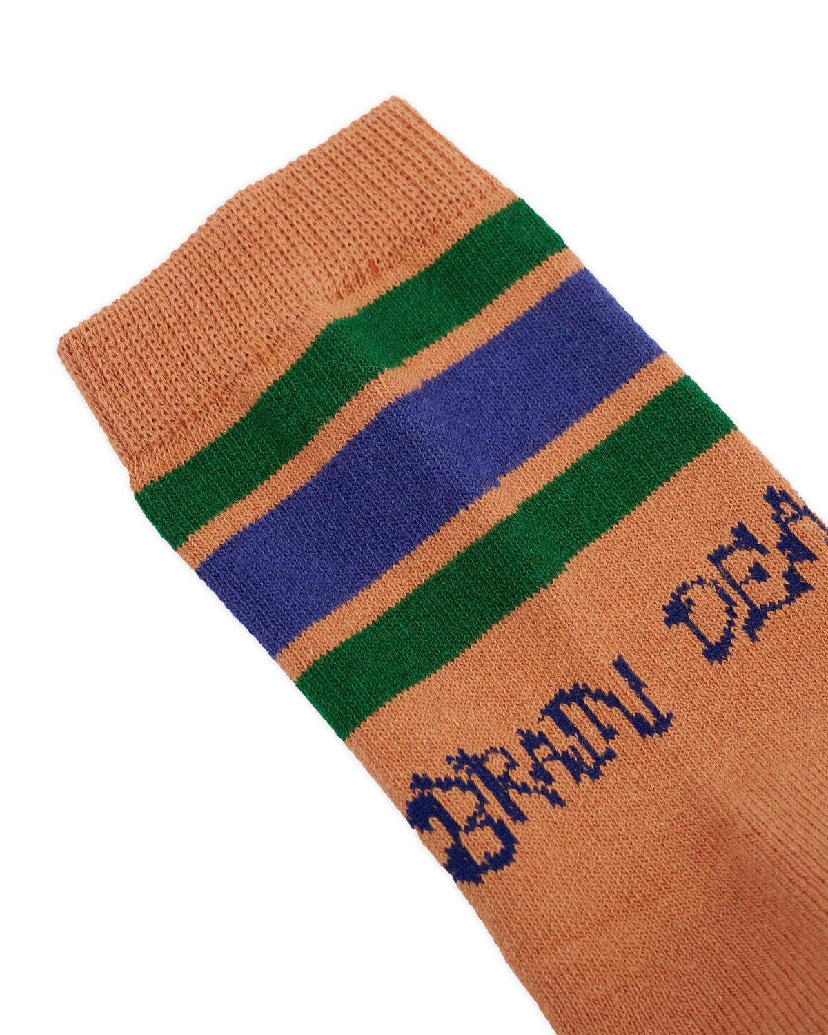 Logo Striped Quarter Sock - Orange - 3