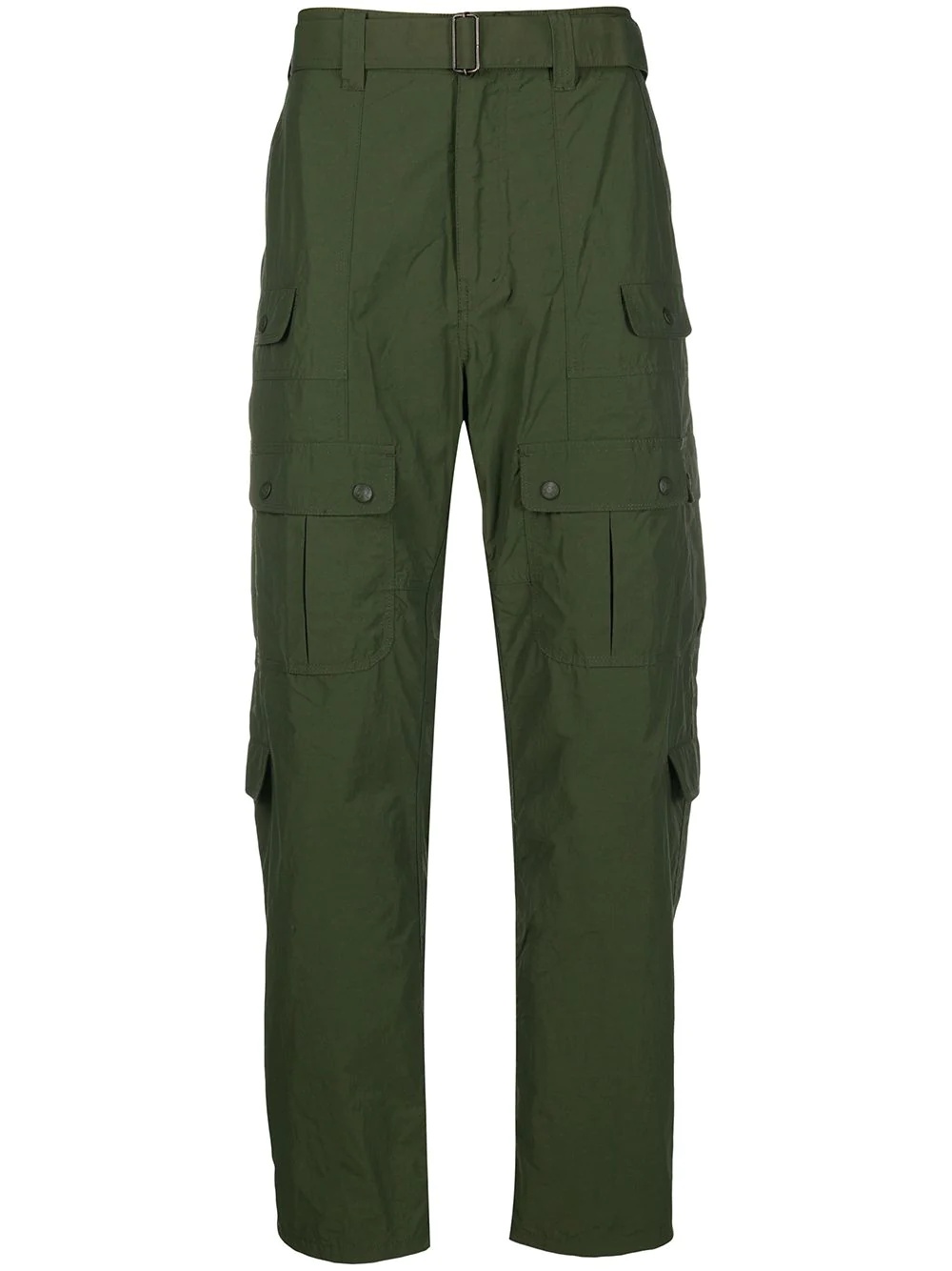 multi-pocket parachute trousers - 1