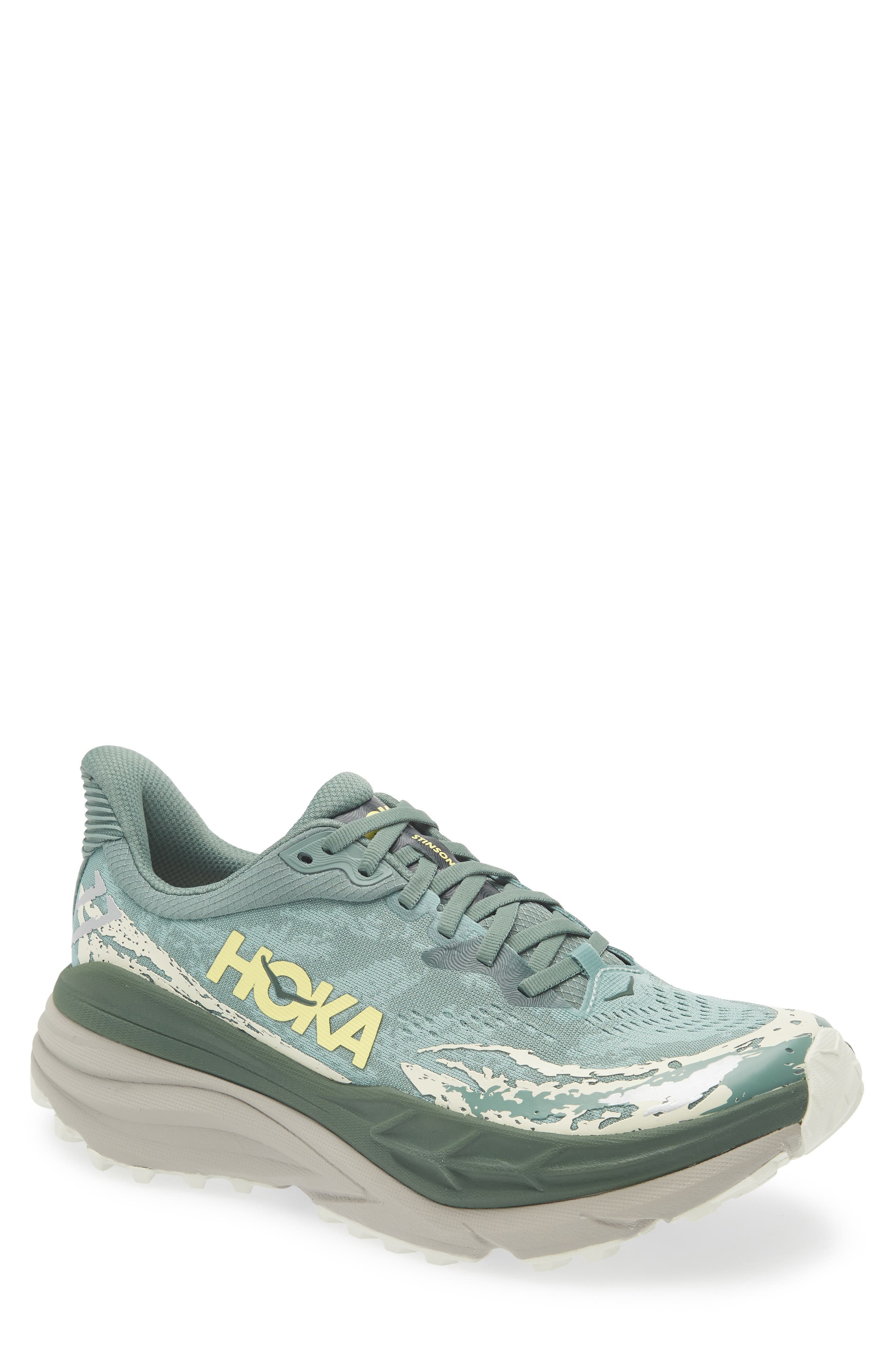 HOKA Stinson ATR 7 Running Shoe in Fern /Cement at Nordstrom - 2