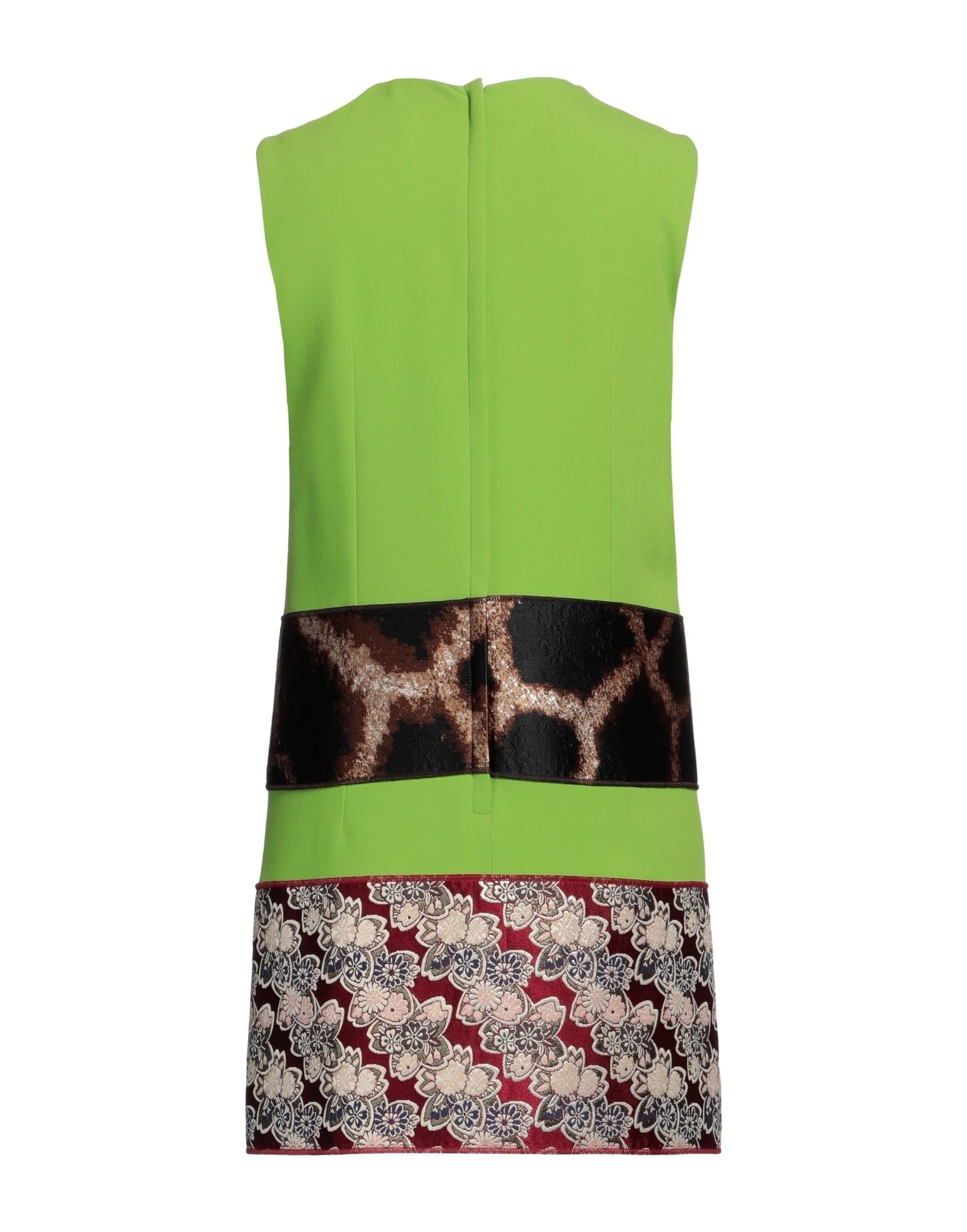 Acid green Women's Short Dress - 2