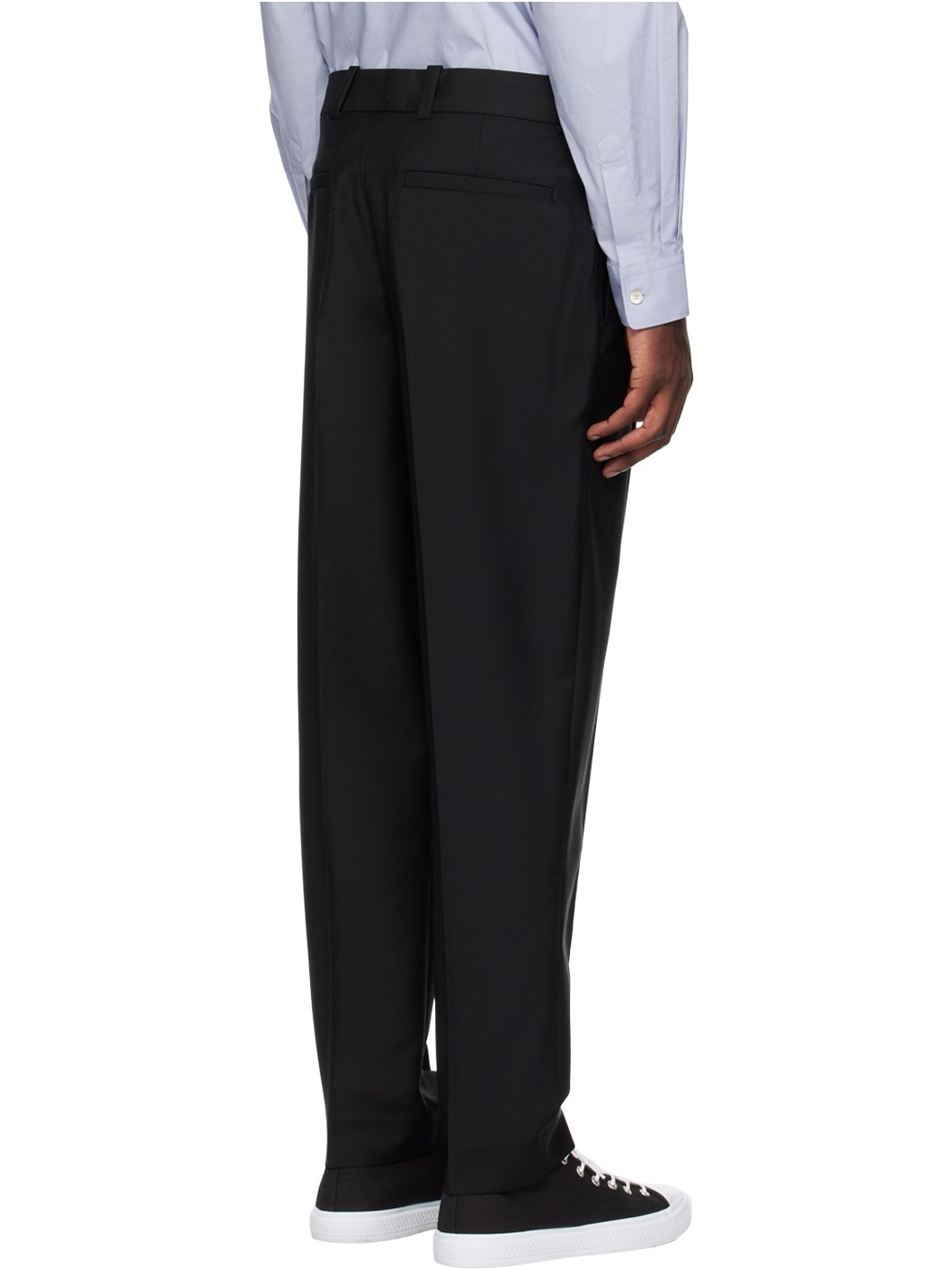 Black Tailored Trousers - 3