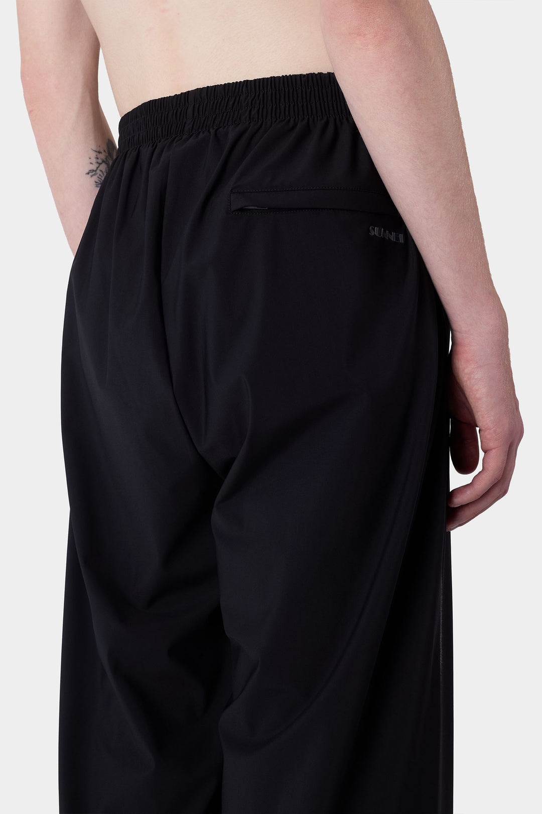 ELASTIC PANTS / black - 6