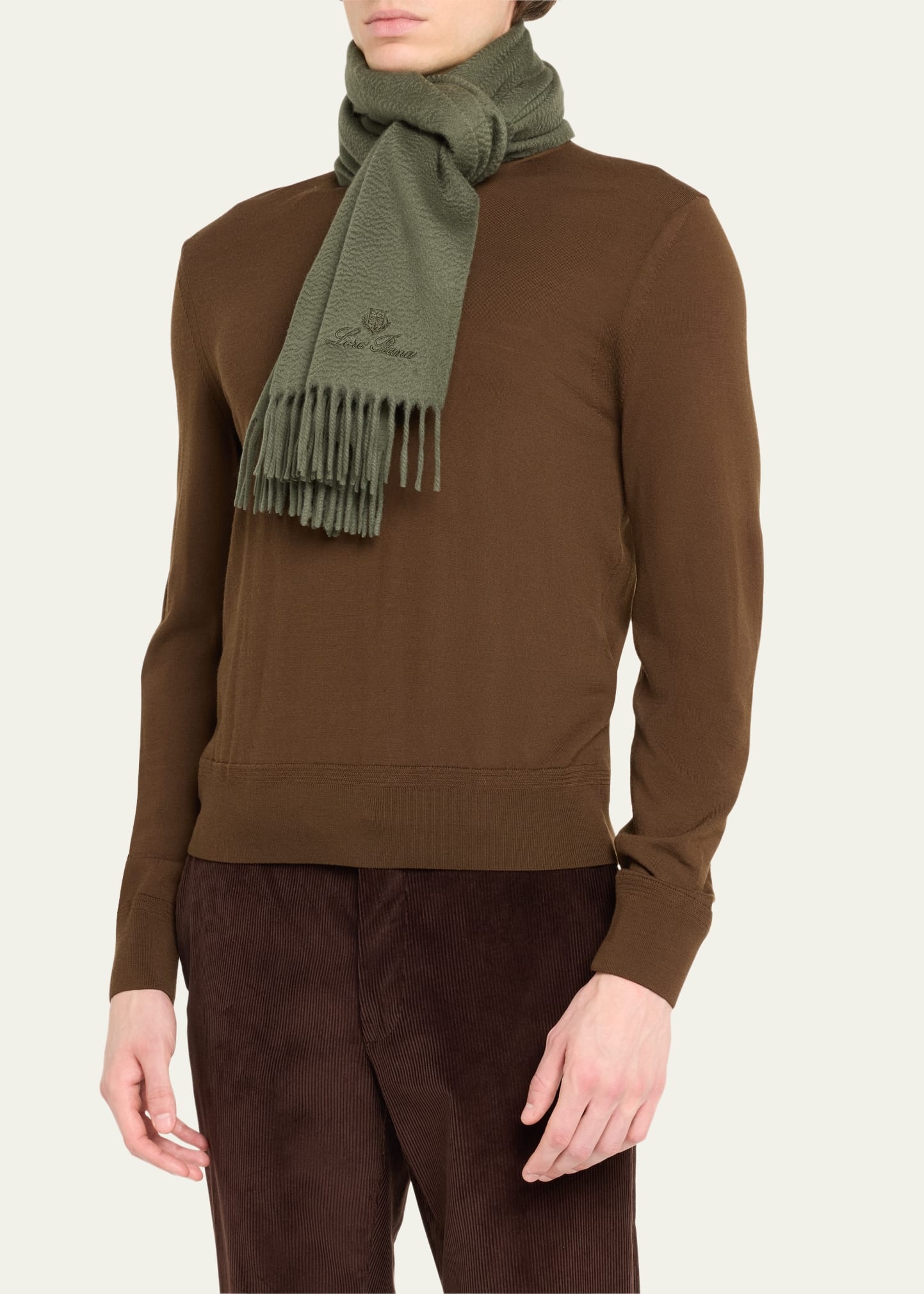 Men's Grande Unita Cashmere Scarf - 3