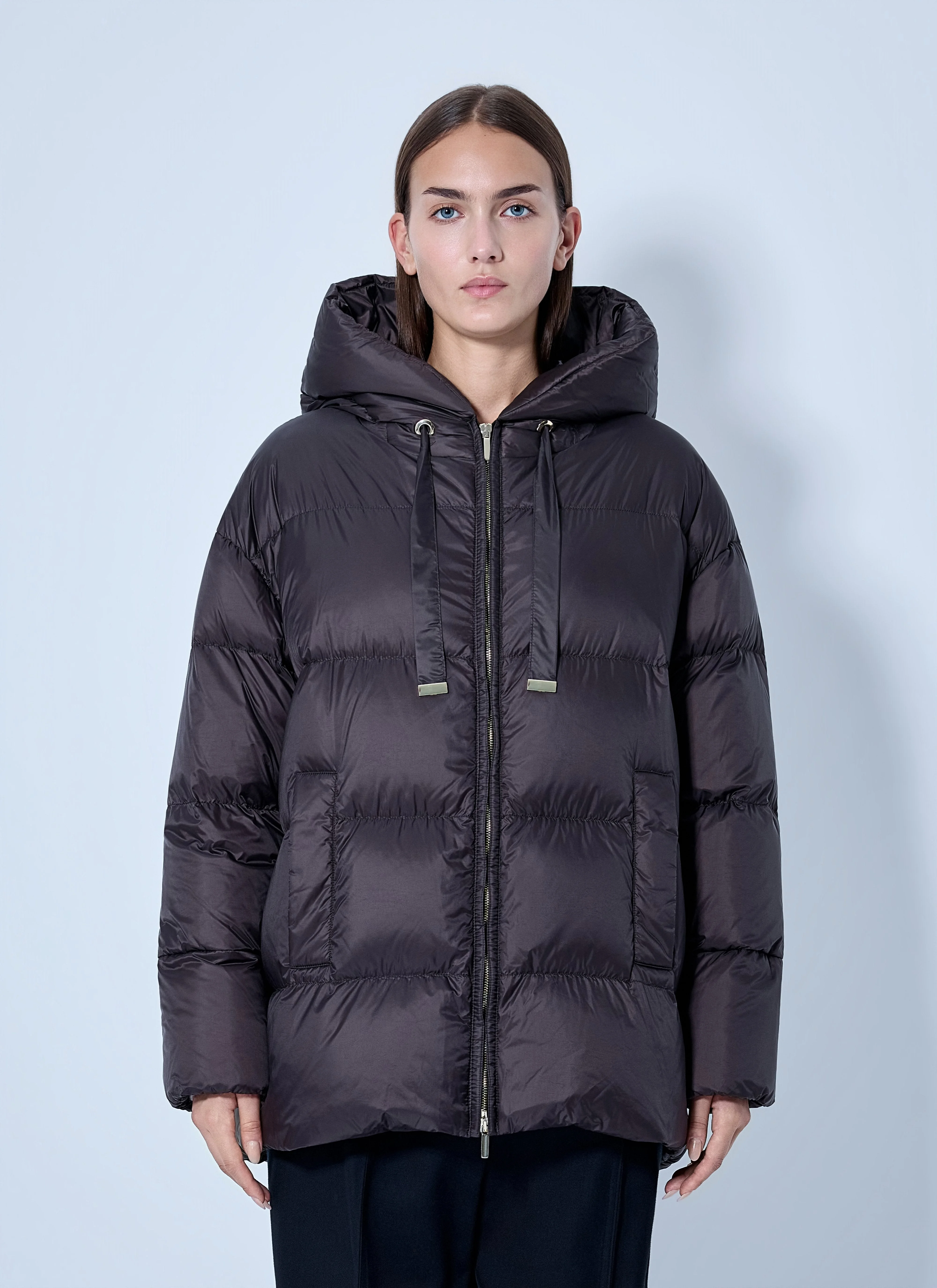 Max Mara Women Hooded Puffer Jacket - 1