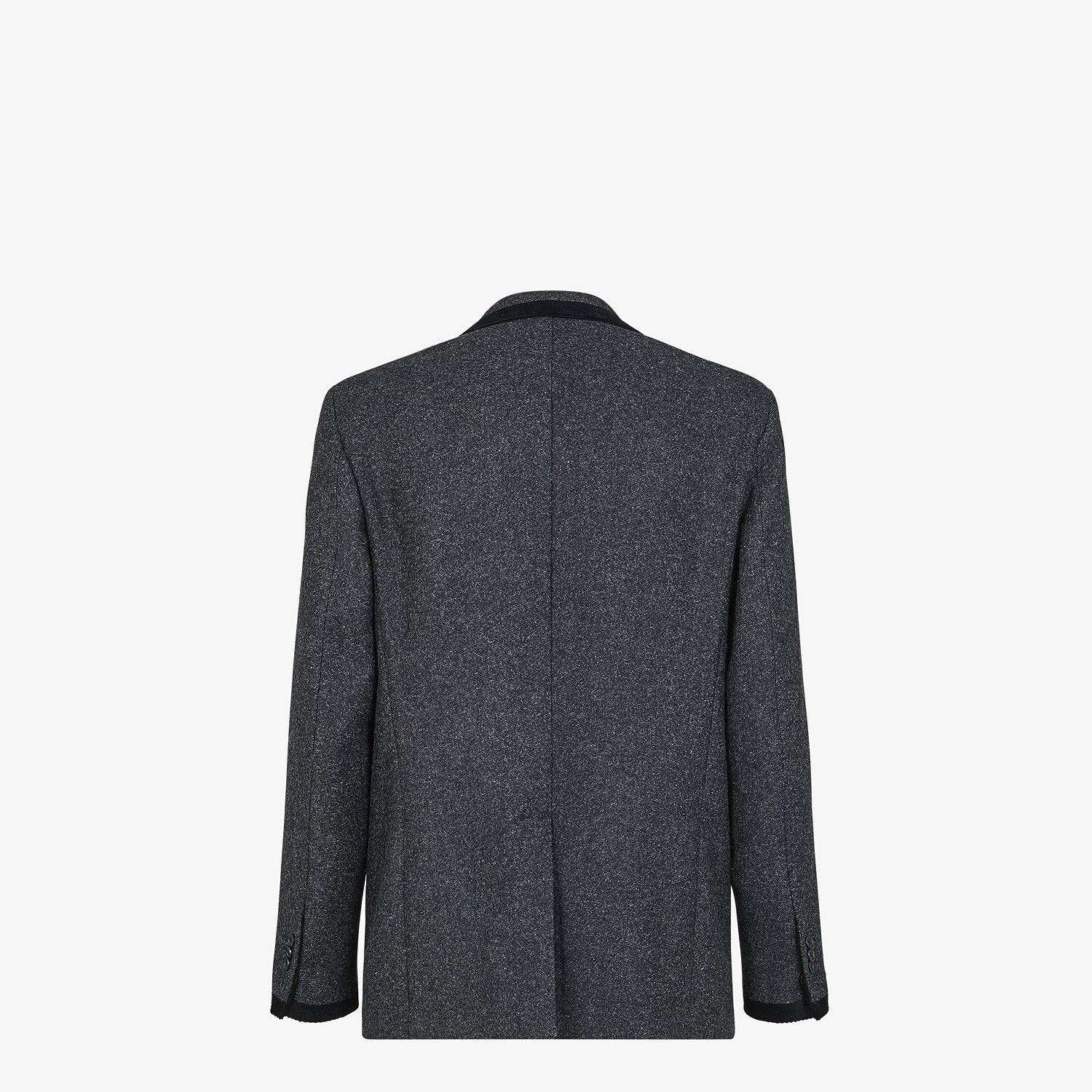 Gray wool blazer - 2