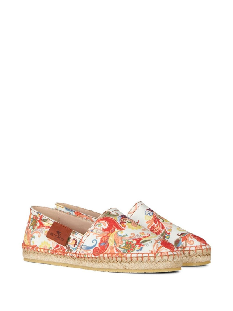 Etro paisley-print slip-on espadrilles outlook