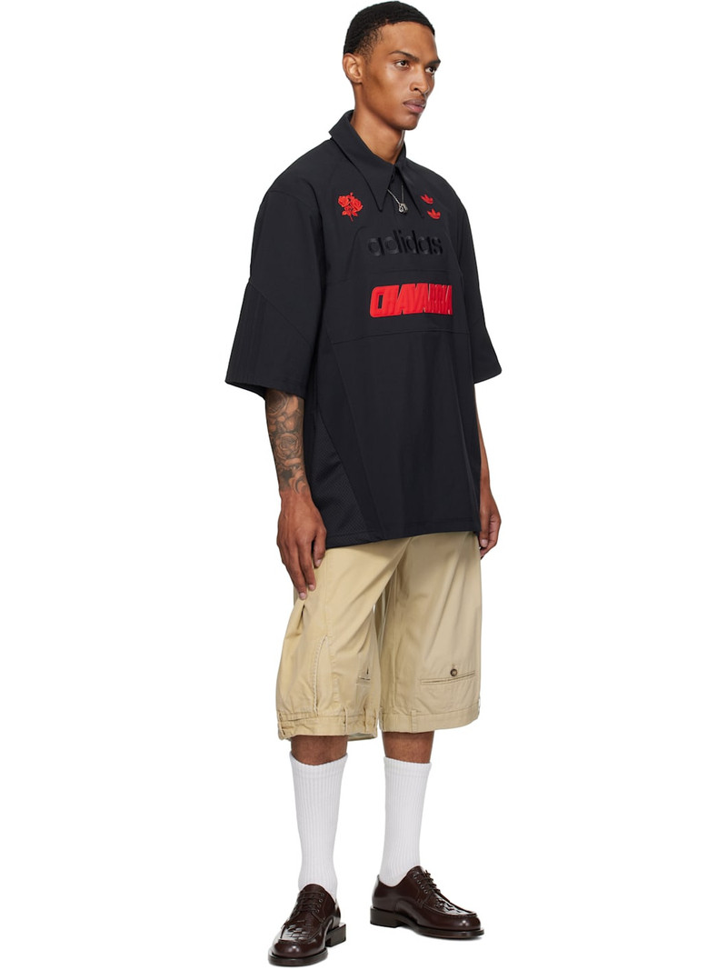 WILLY CHAVARRIA Black adidas Originals Edition Shirt Polo outlook
