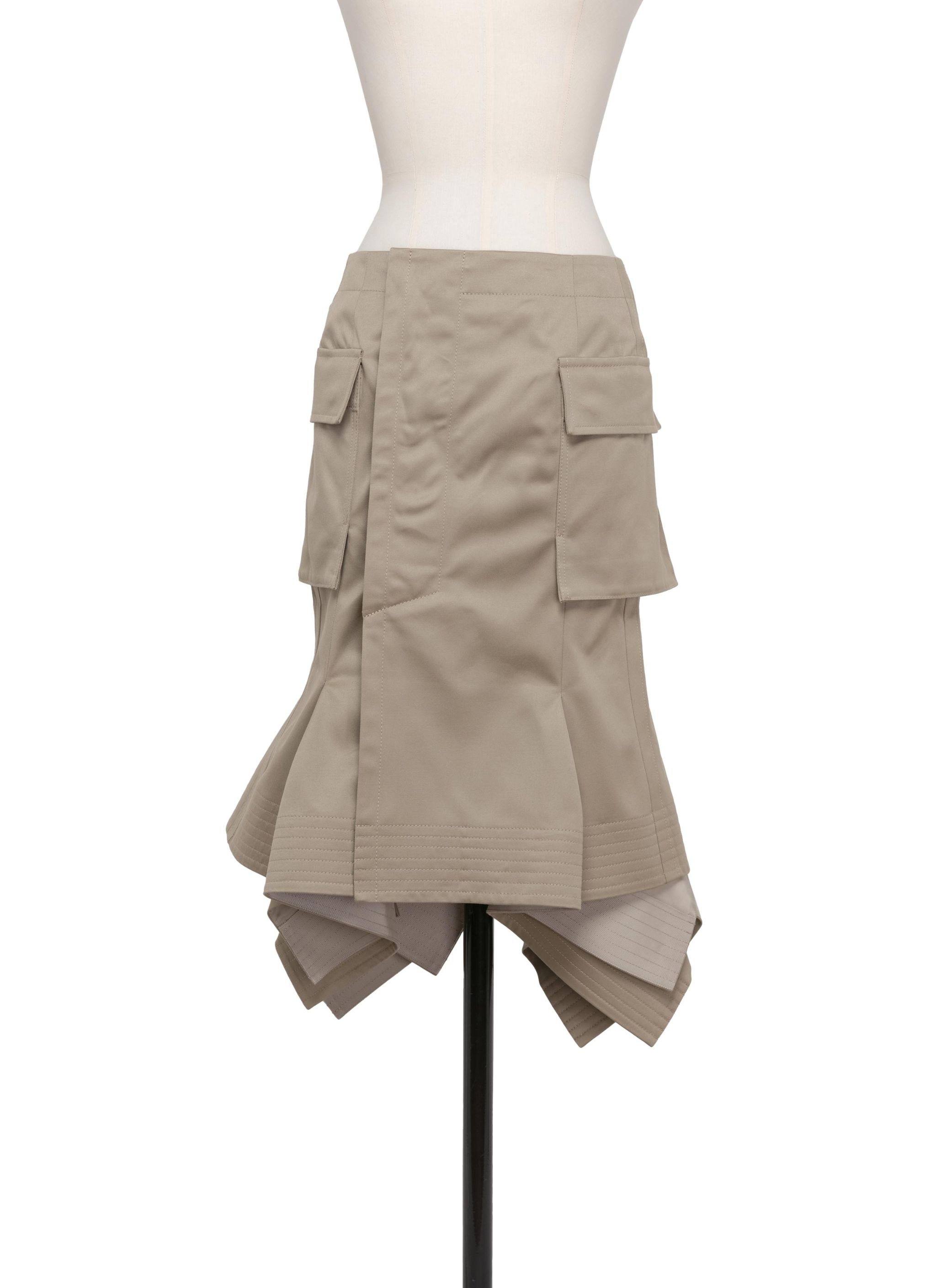 Cotton Chino Skirt - 1