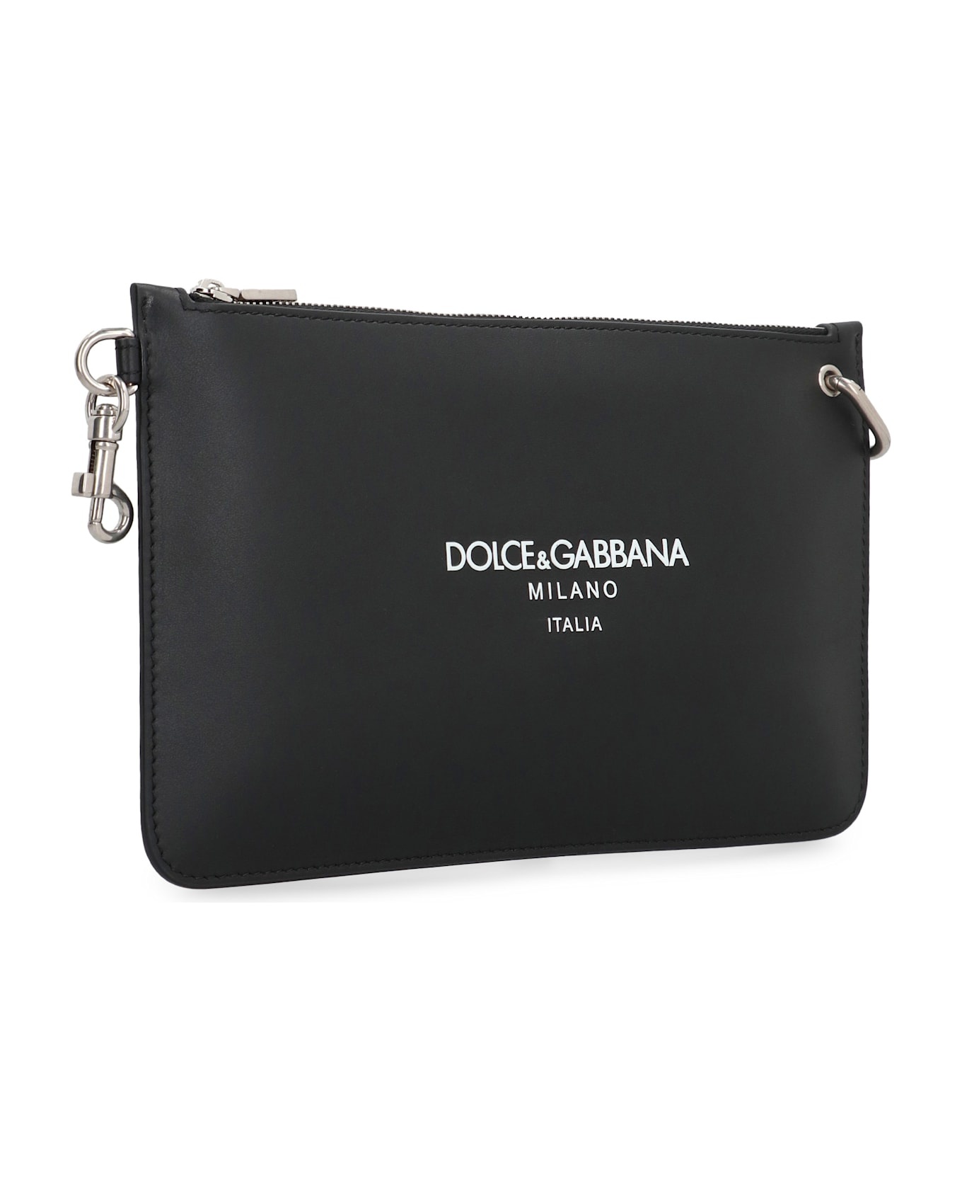 Necessaire Leather Flat Pouch - 3