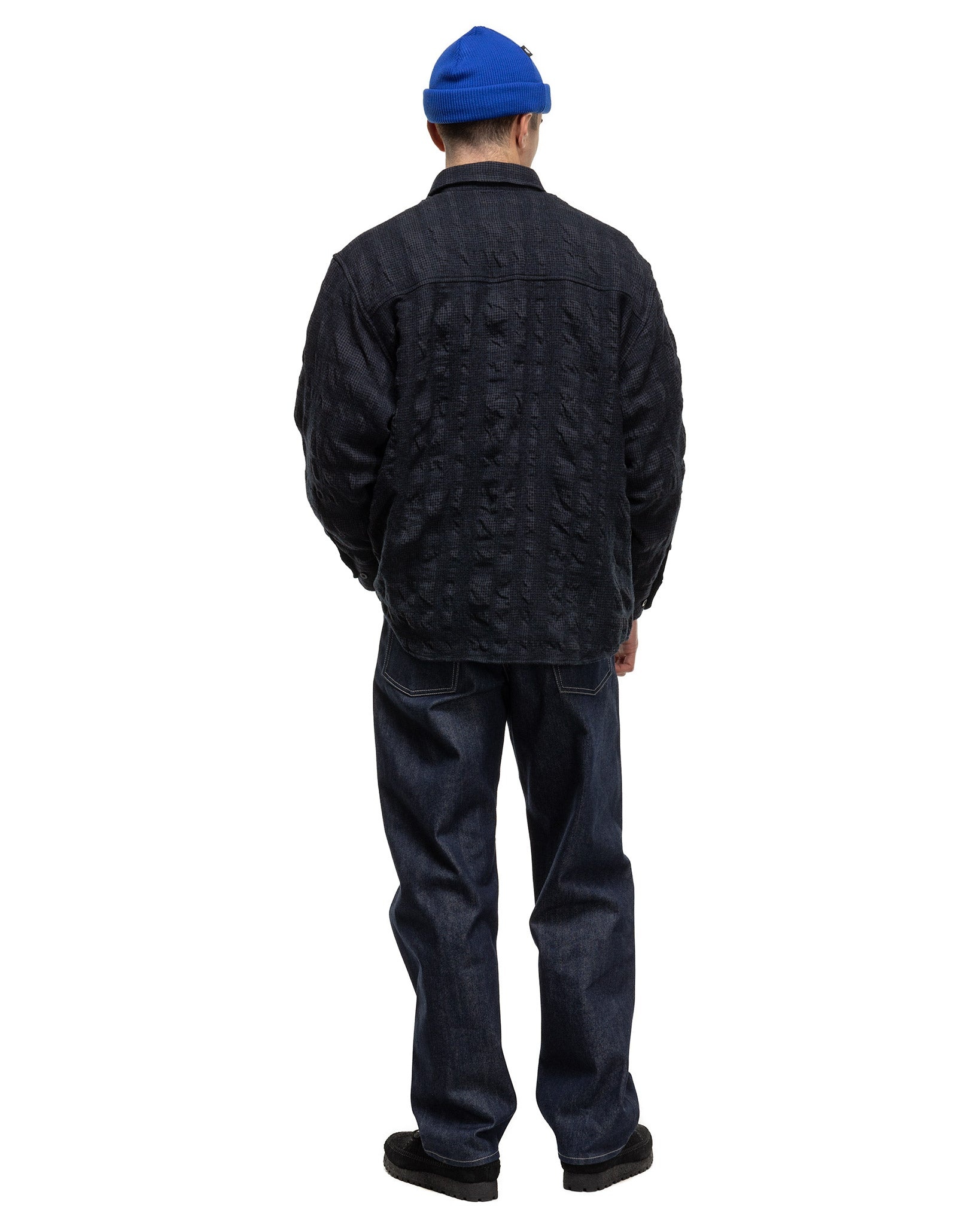 Txt / LS / WOCT. Twill Textile Navy - 3