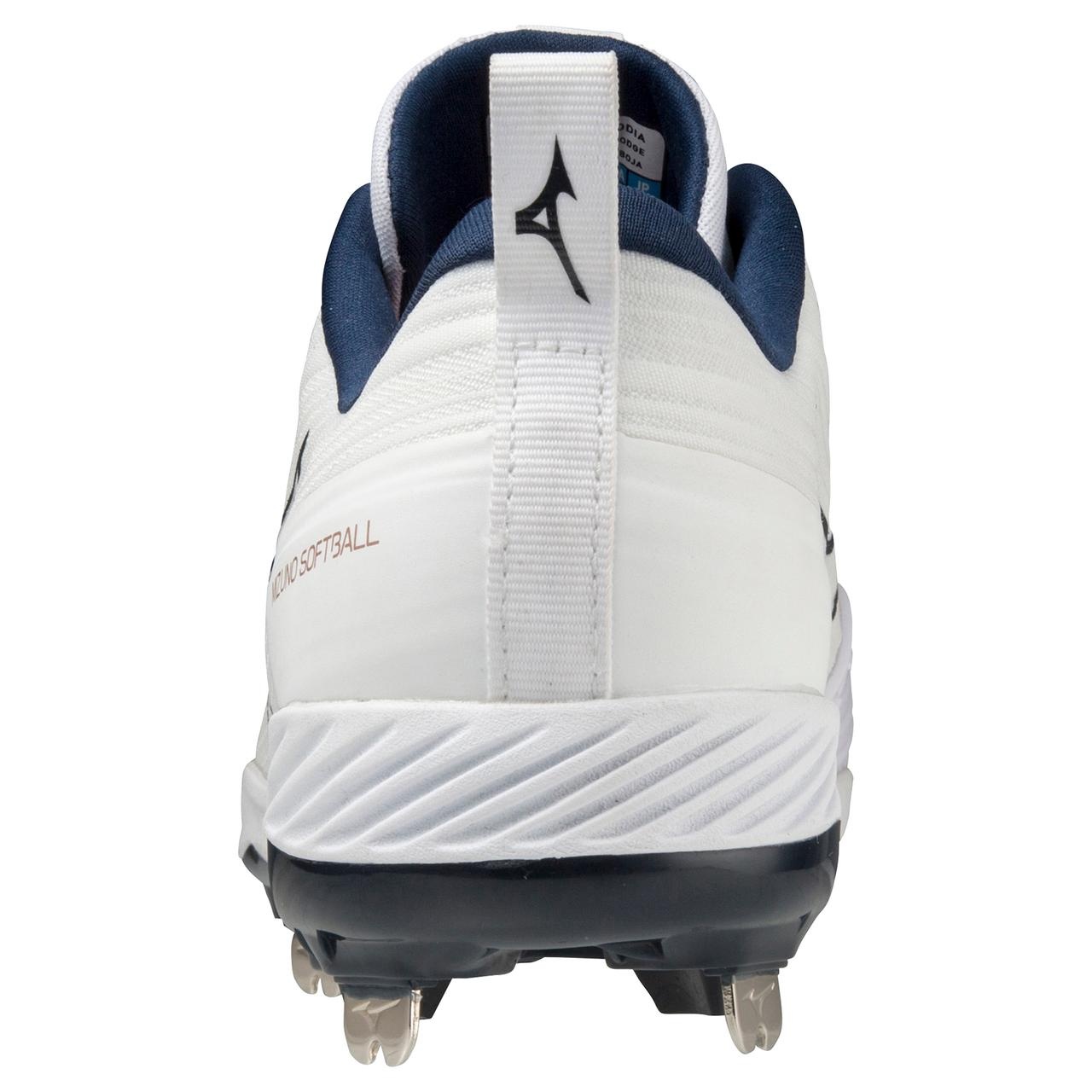 Mizuno Sweep 6 Low Women's Metal Fastpitch Softball Cleat - 5