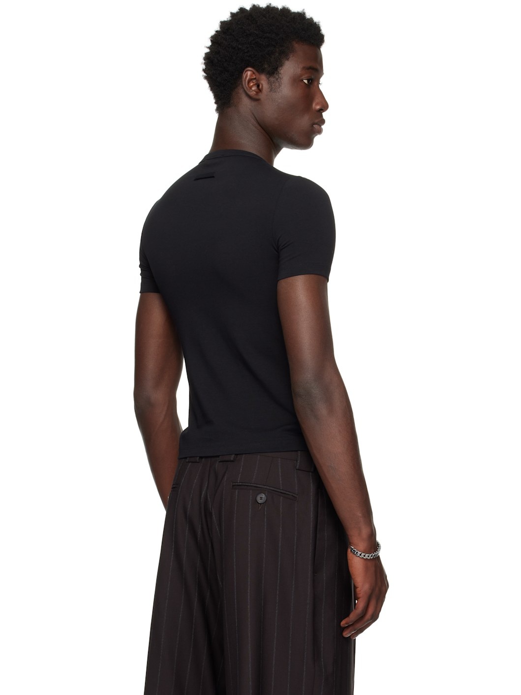Black 'The Gaultier' T-shirt - 3
