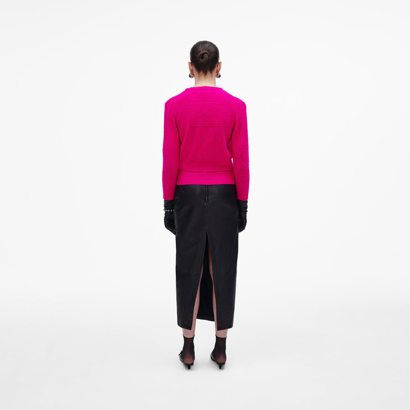 PILLED HOOK AND EYE CARDIGAN 4