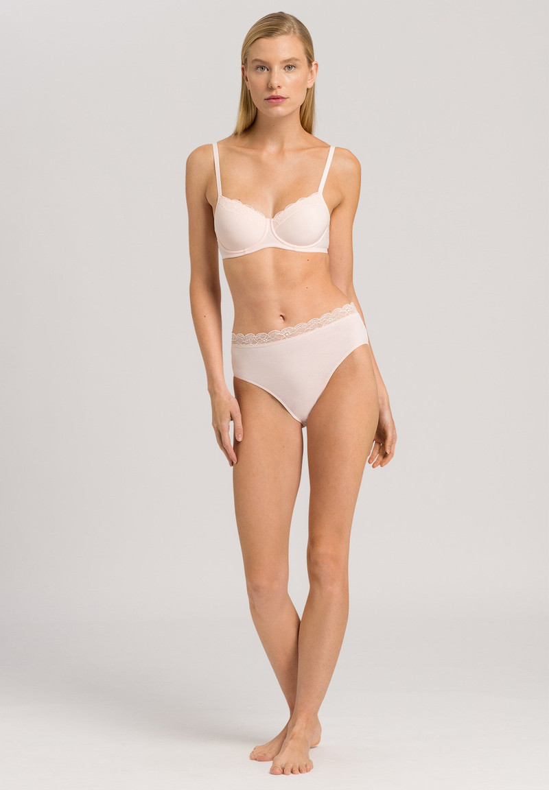 Cotton Lace Spacer T-Shirt Bra 4
