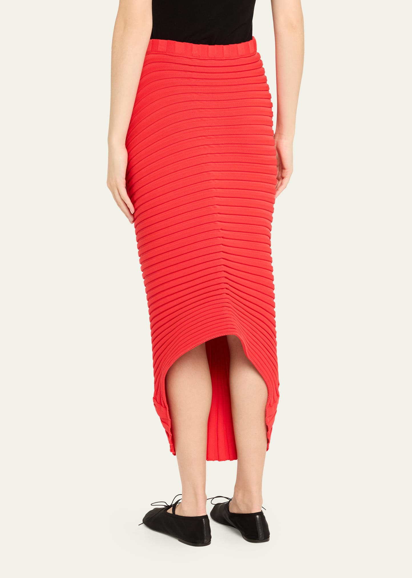 Knit As It Is Long Skirt - 3