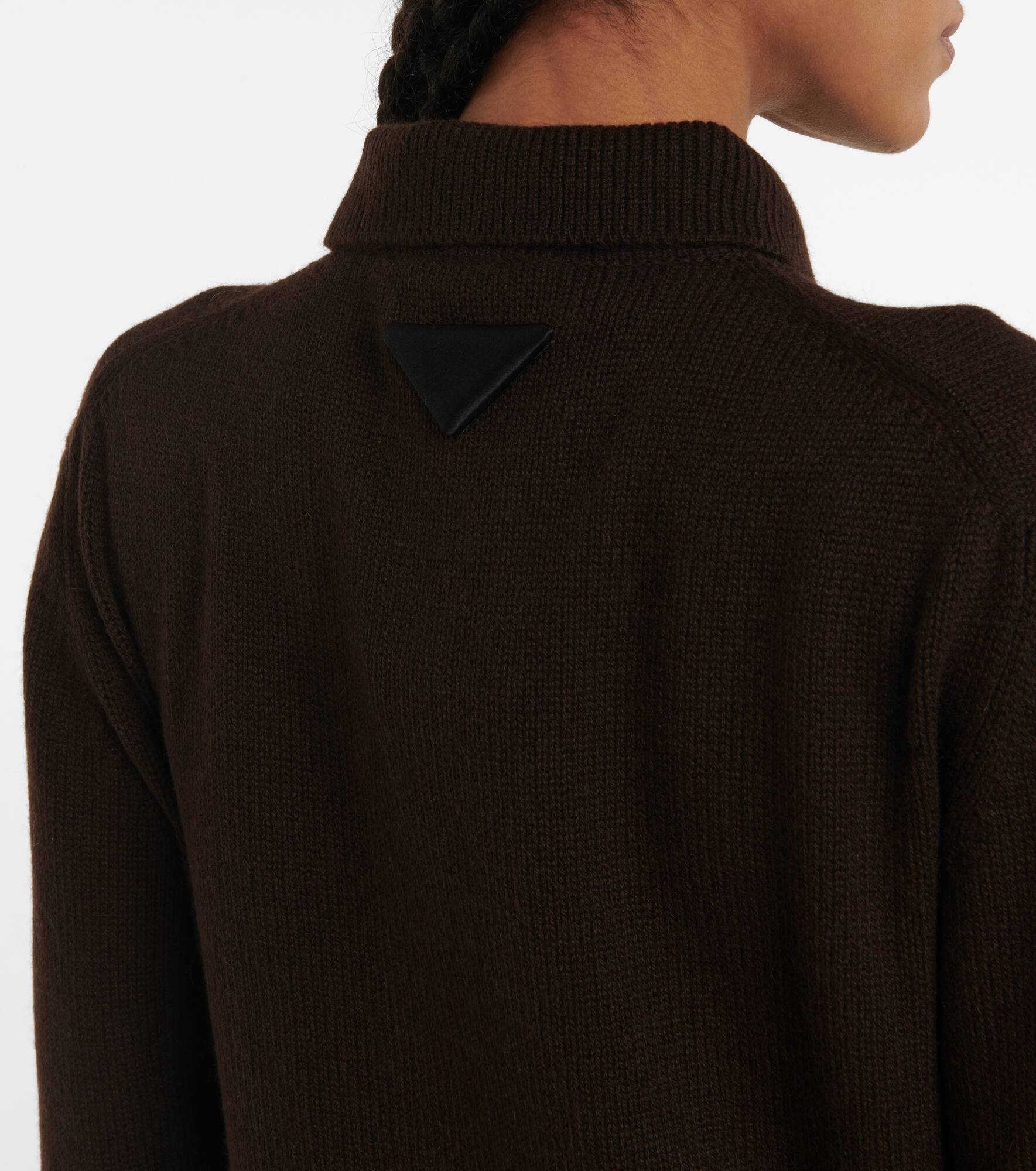 Cashmere polo sweater - 5