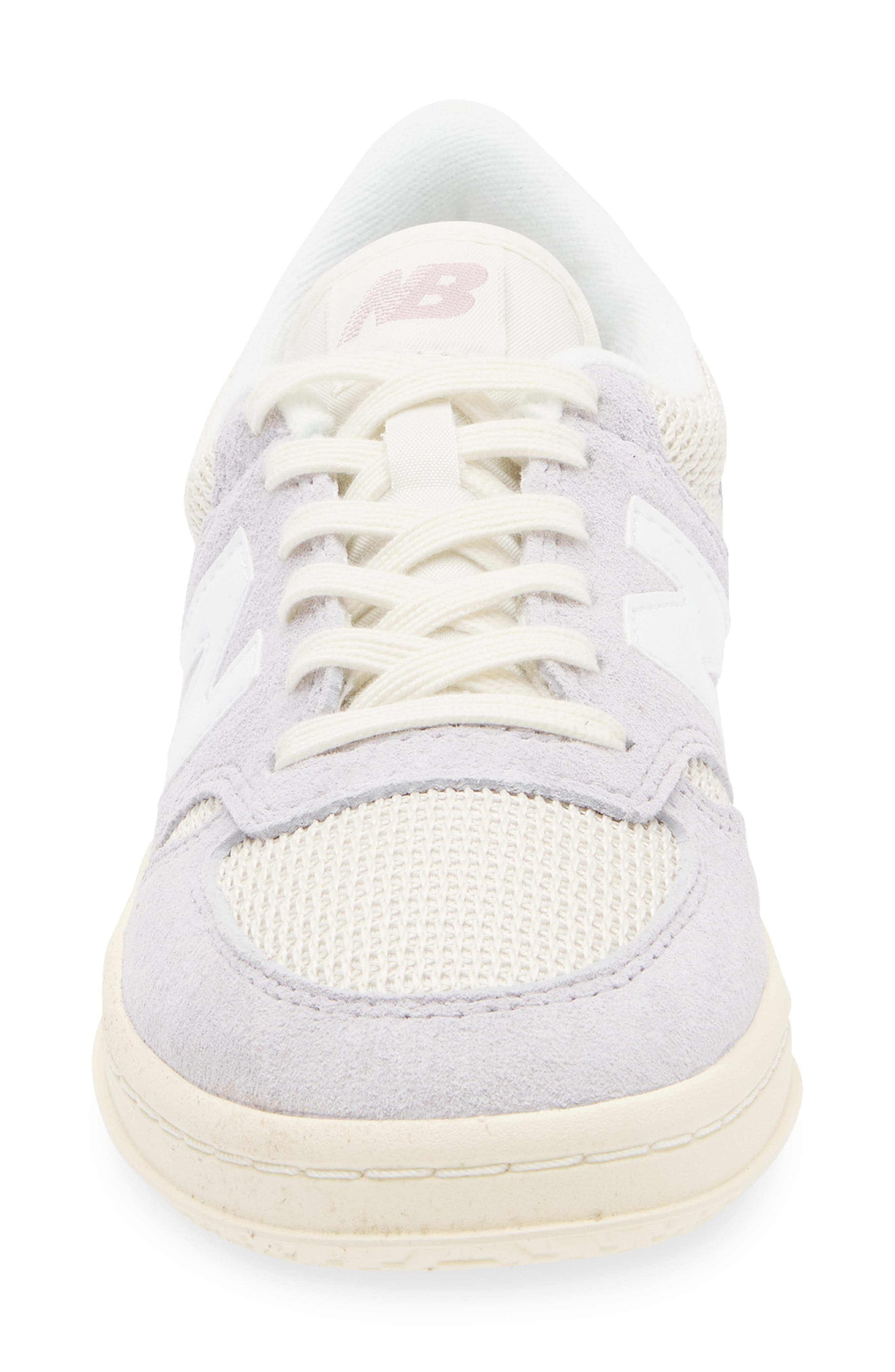 New Balance Gender Inclusive T500 Tennis Sneaker in Pearl Grey/Linen at Nordstrom - 4