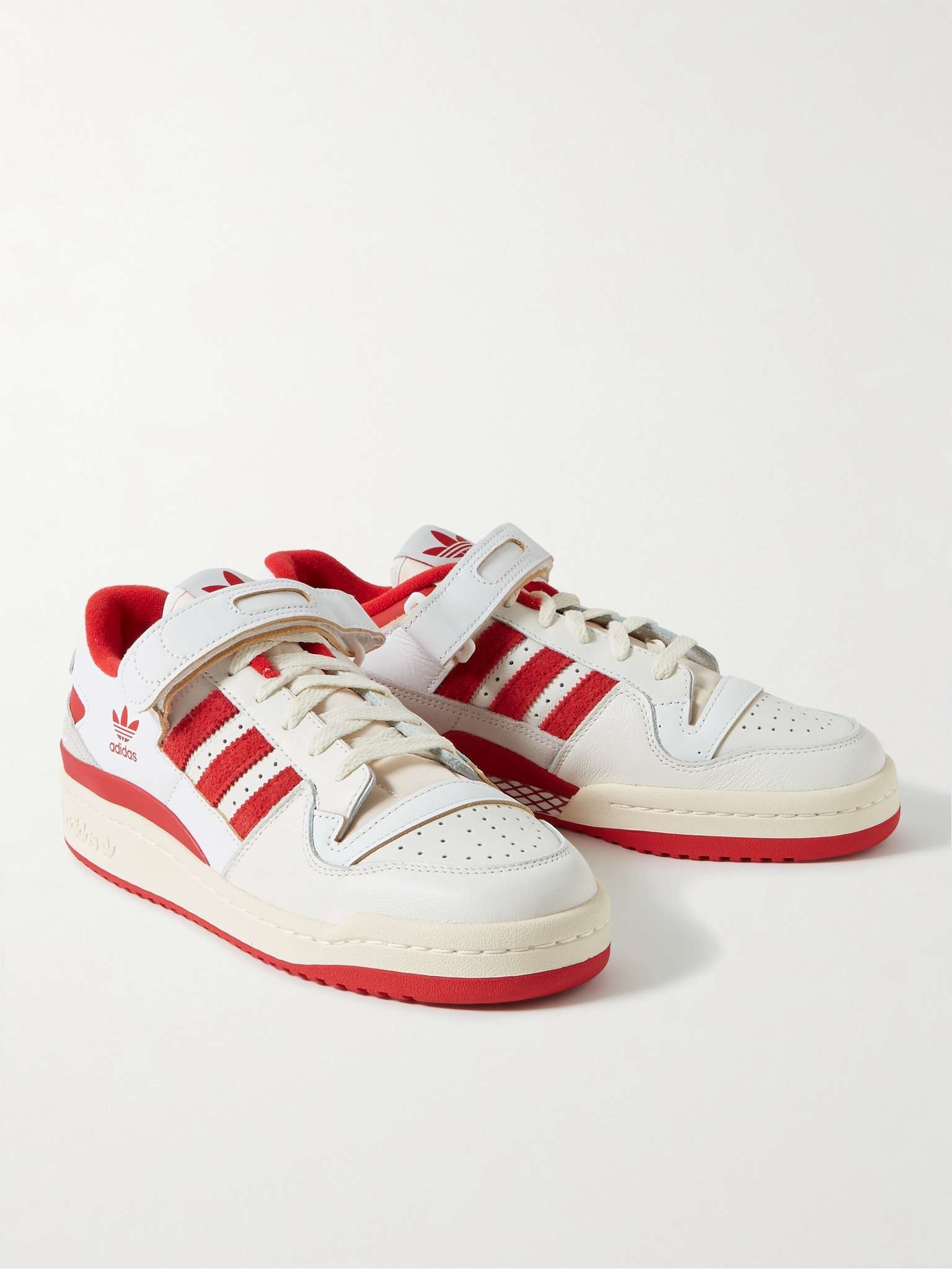 Forum 84 Low Shell and Suede-Trimmed Leather Sneakers - 4