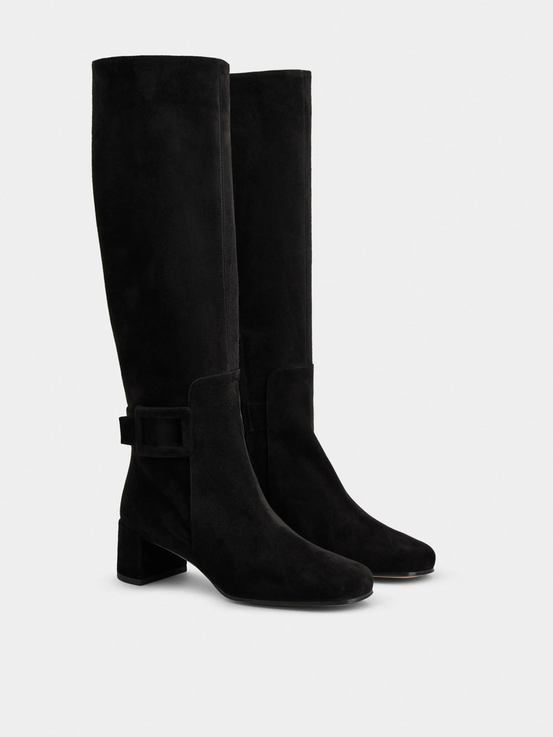 Très Vivier Boots in suede 2