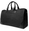 Sartorial Jet Cross-Grain Leather-Trimmed Shell Duffle Bag - 10