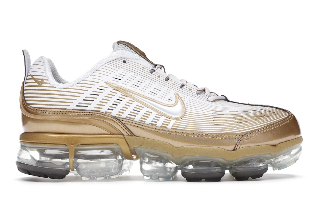 Nike Air VaporMax 360 White Metallic Gold - 1