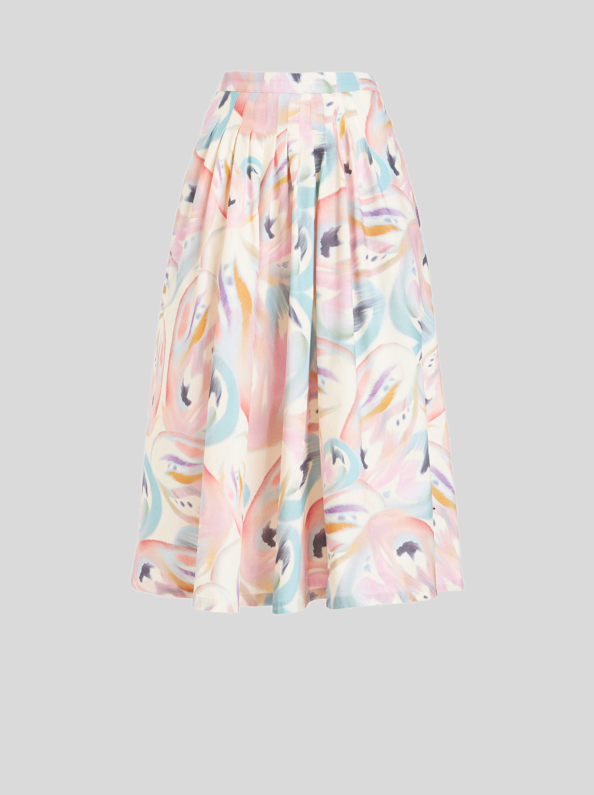 COTTON SKIRT WITH BUTTERFLY WINGS - 1
