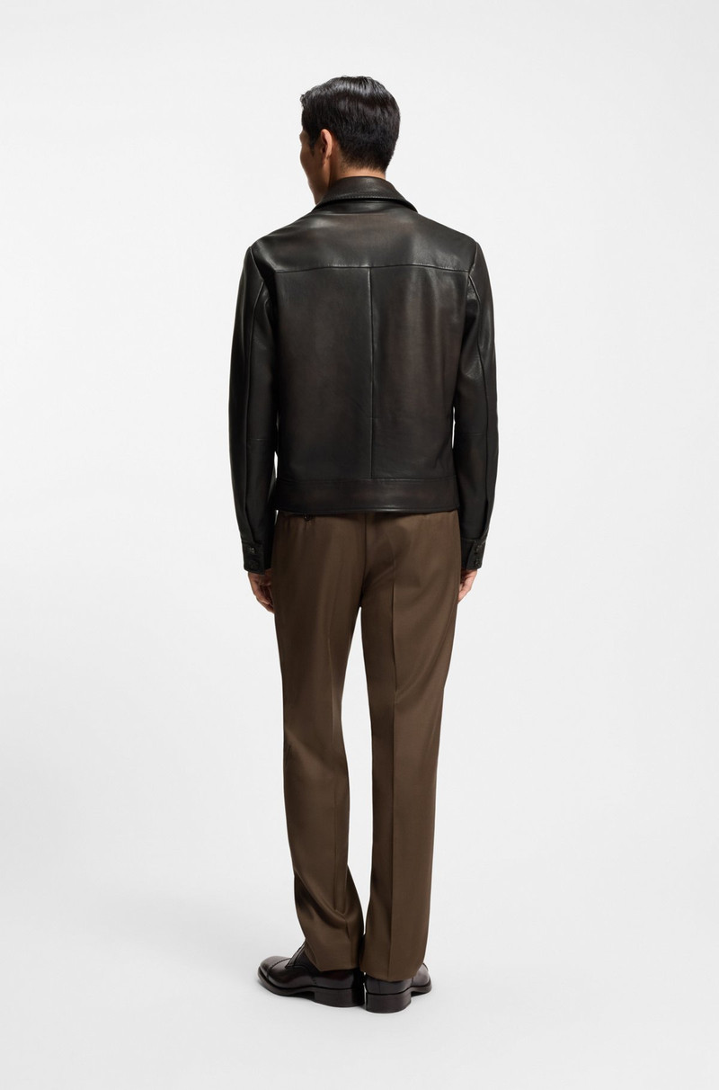 NAPPA-LEATHER JACKET IN AN AVIATOR STYLE 4