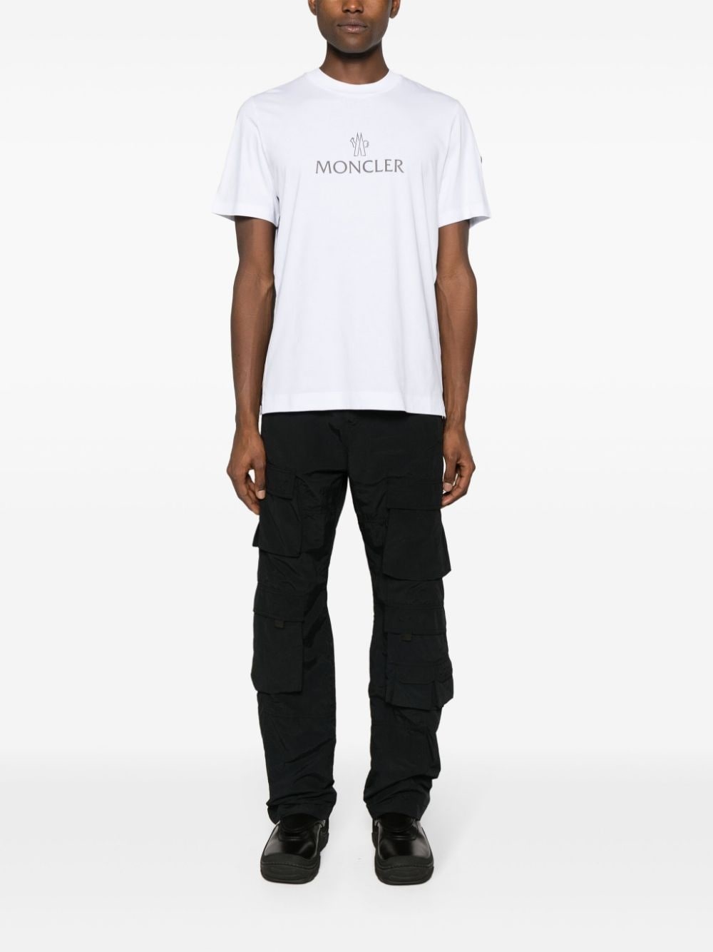 logo-print cotton T-shirt - 2