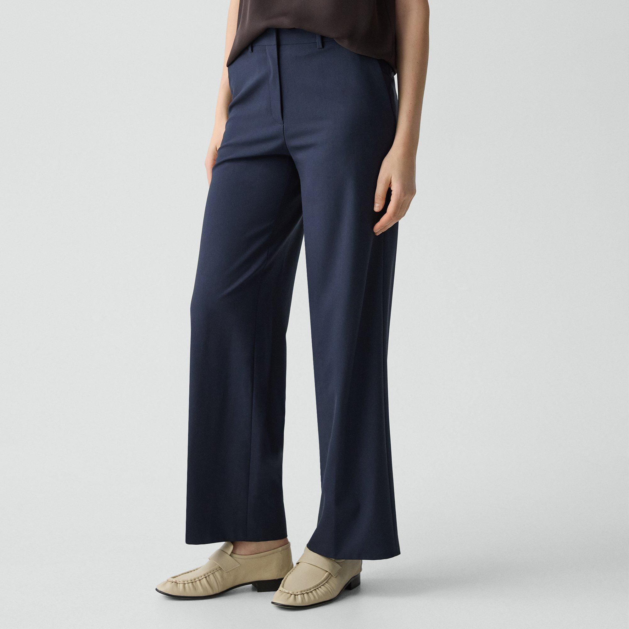 Classic Straight Pant in Good Wool - 5