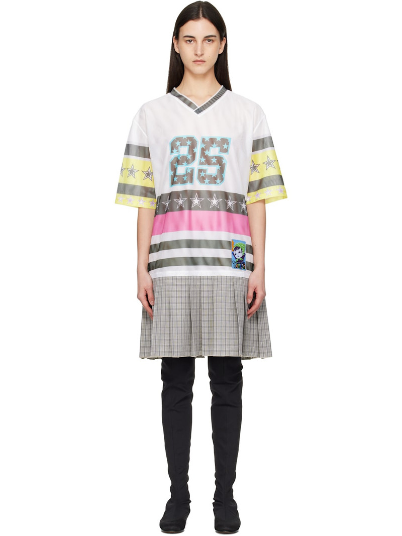 Multicolor Nancy Uniform Jersey Midi Dress 1