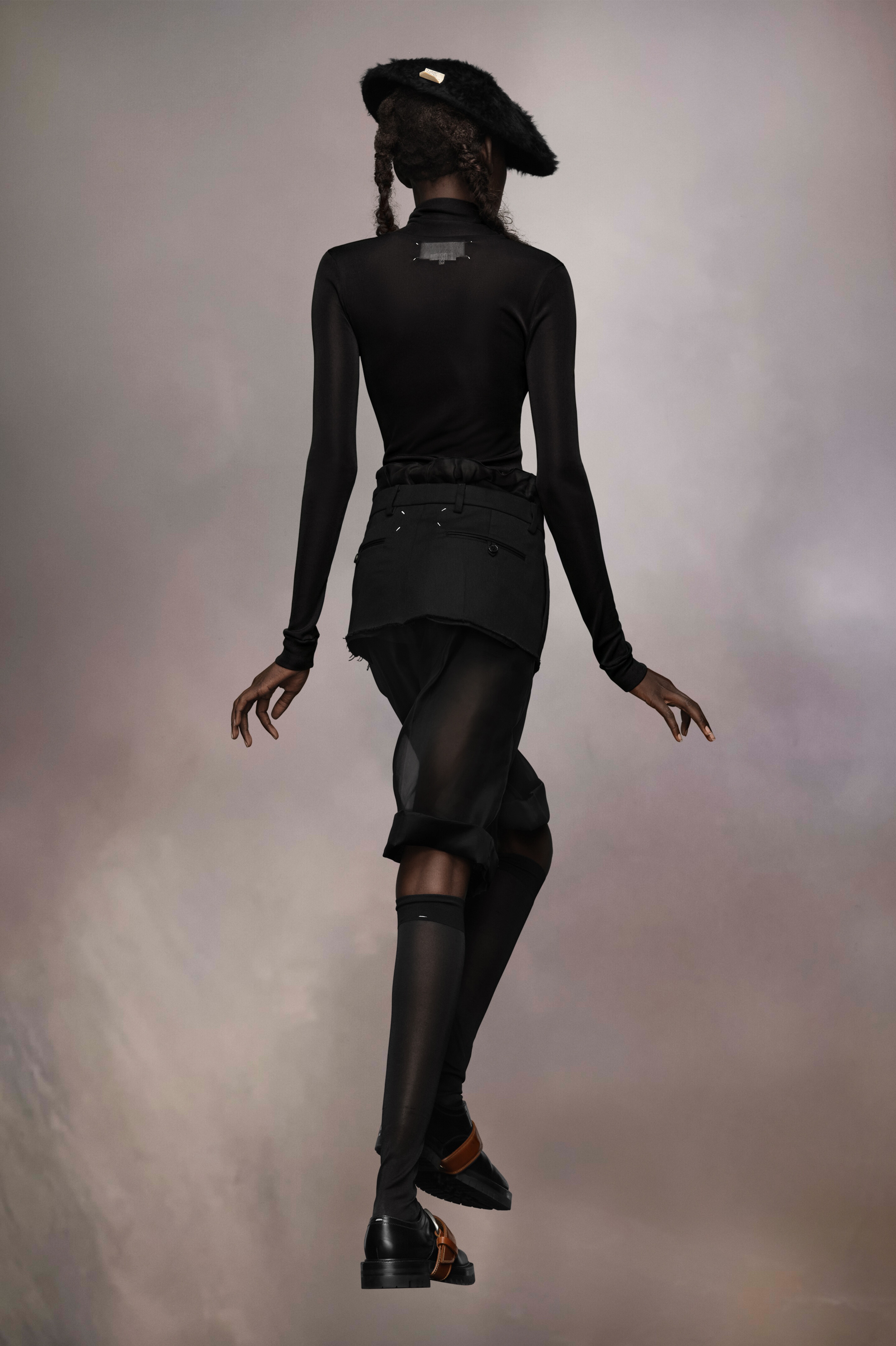 High-neck Bodysuit - 4