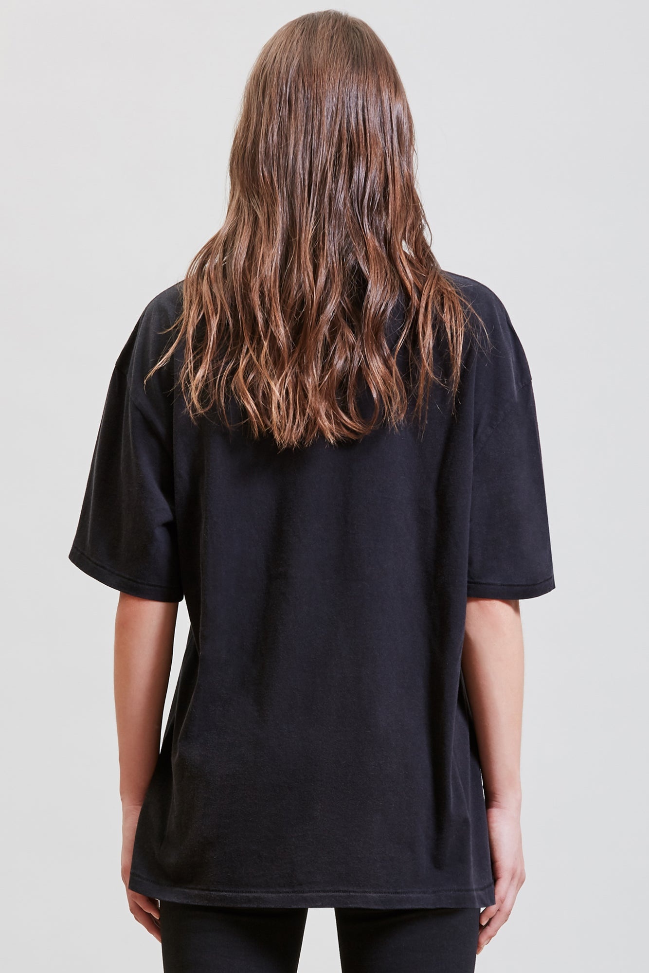 NIRVANA CONCERT OVERSIZED T SHIRT - BLACK | R13 - 6