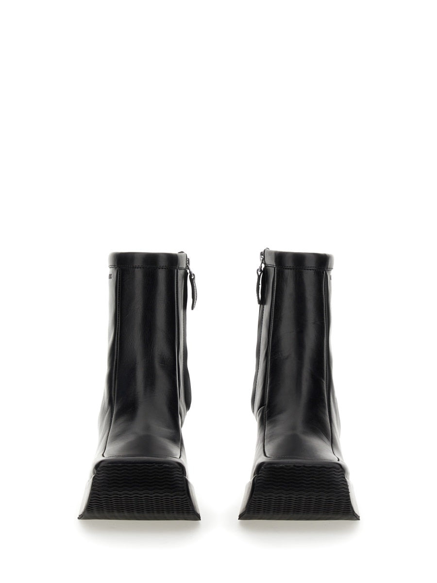 Raf Simons Women Ankle Boot With Square Toe - 3