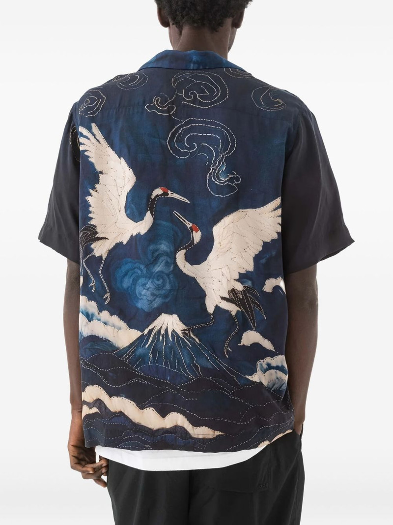 6230 Boro Crane graphic shirt 3