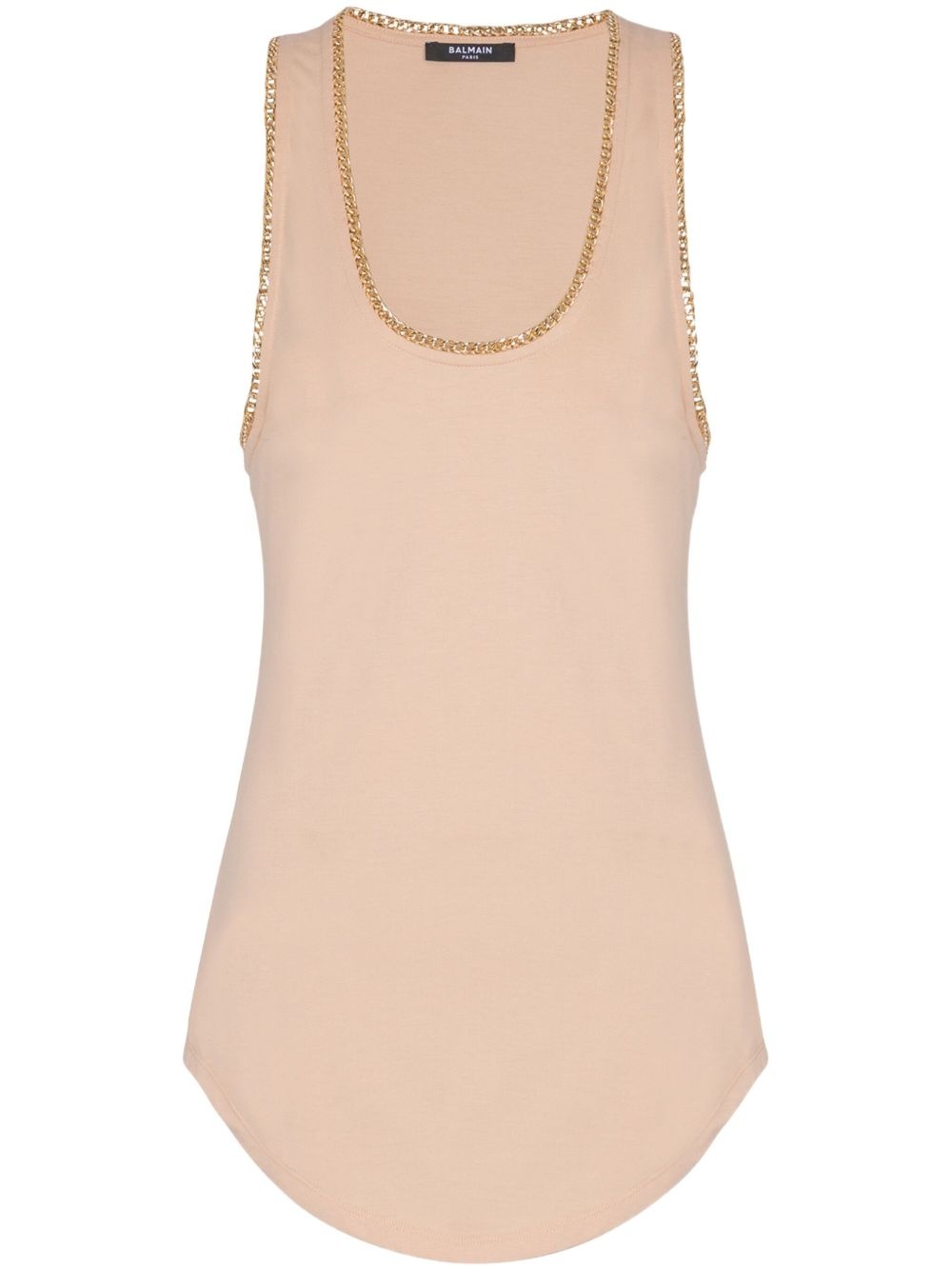 chain-detail tank top - 1
